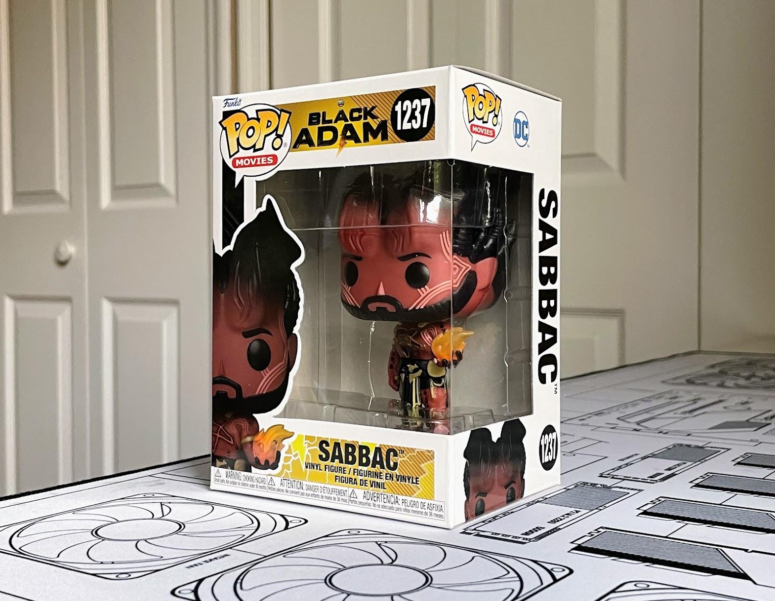 Funko Pop! Movies: Black Adam - Sabbac