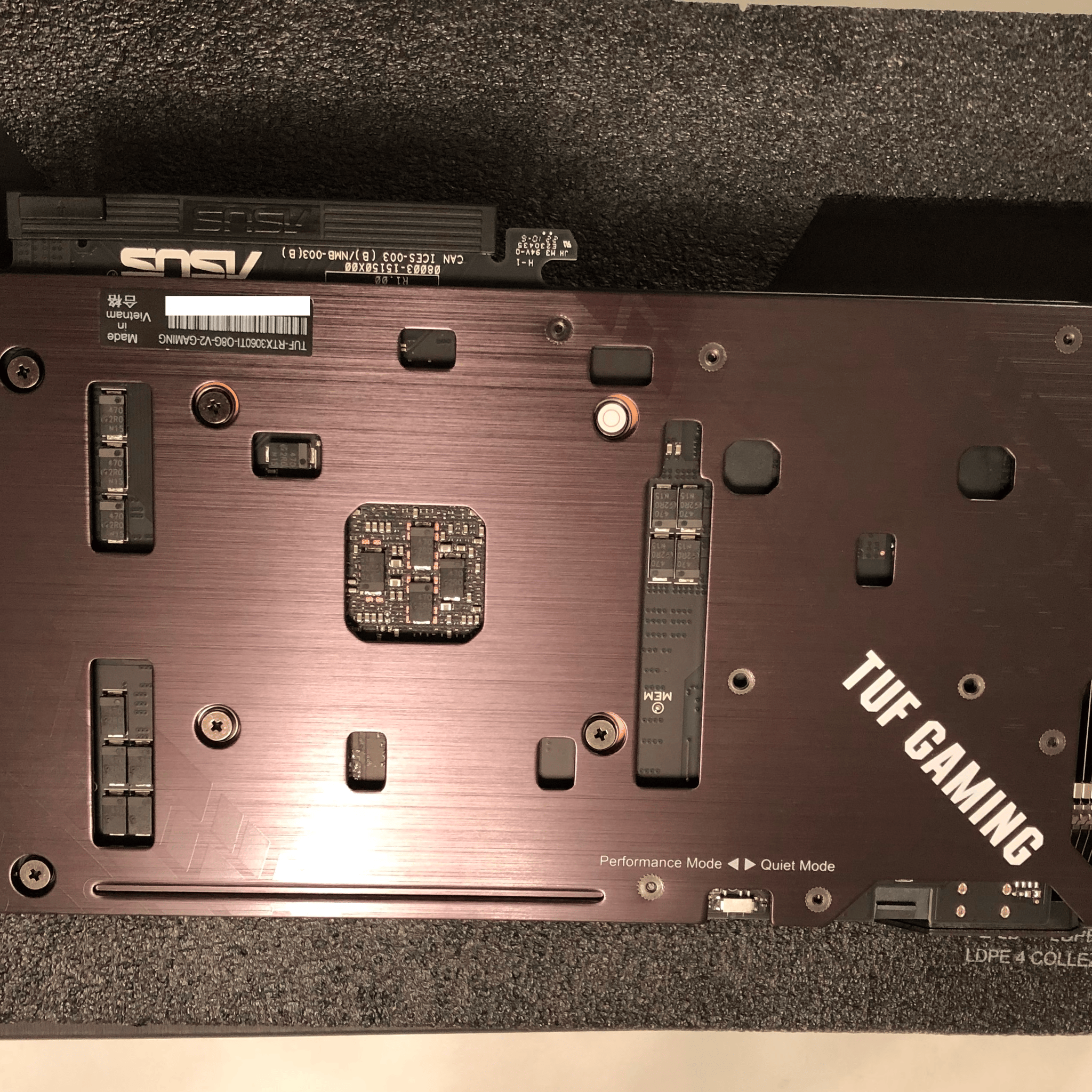 ***OPEN BOX*** ASUS TUF Gaming RTX 3060 Ti V2 OC Edition