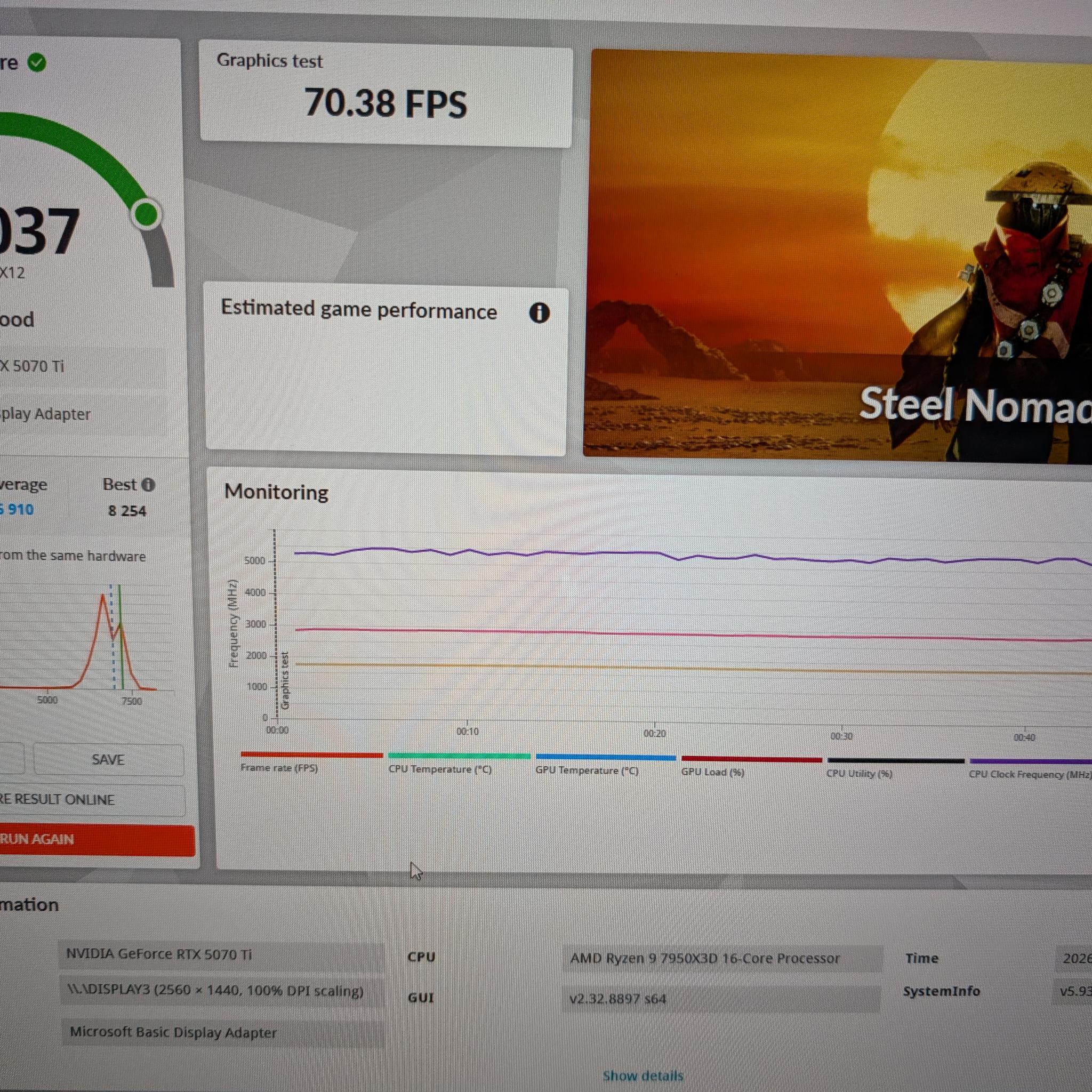 PNY GeForce RTX 5070 Ti ARGB EPIC-X RGB OC Triple Fan