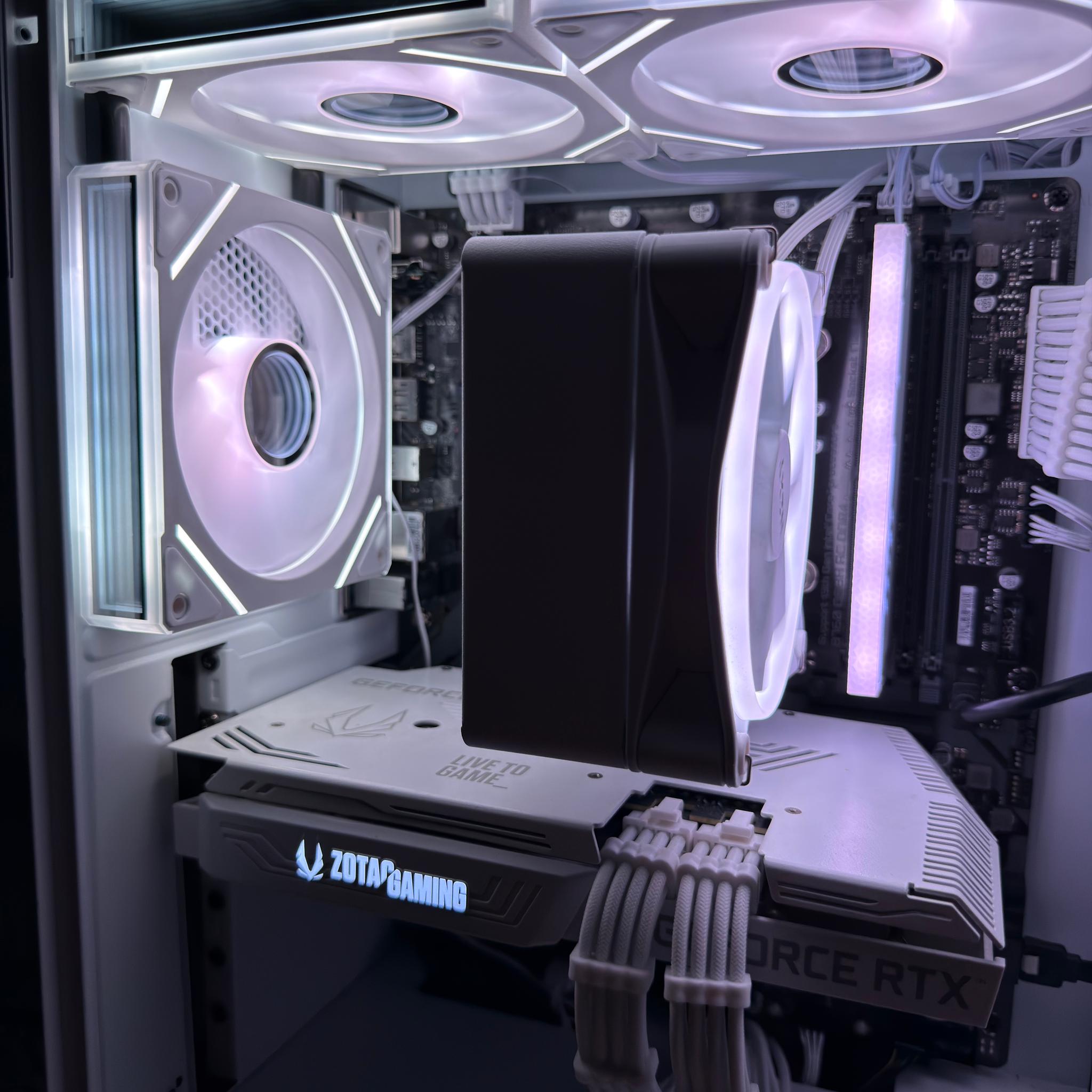 ❄️WHITE RTX 3070 GAMING PC | i7-12700 | 32GB RAM | 1TB SSD❄️