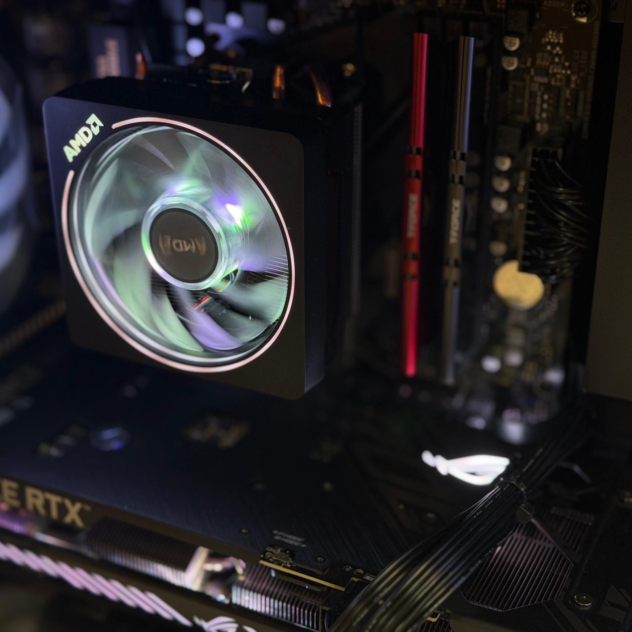 🎮 1080p Gaming PC – RTX 3050 | Ryzen 5 2600 | 16GB RAM | SSD + HDD
