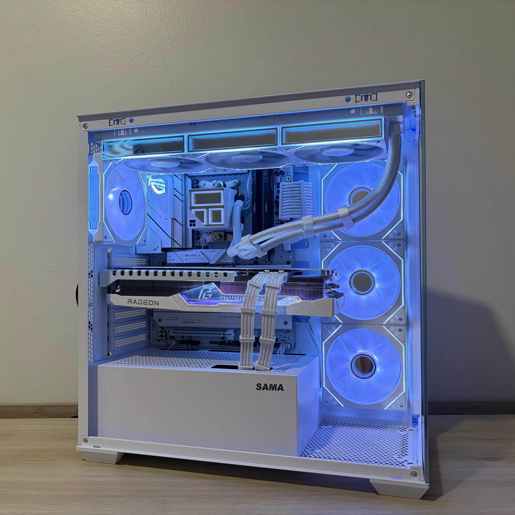 👻 Phantom 👻 Ryzen 5 9600X RX 7900 XT 20GB 32GB DDR5 1TB M.2 Win 11Pro Gaming PC