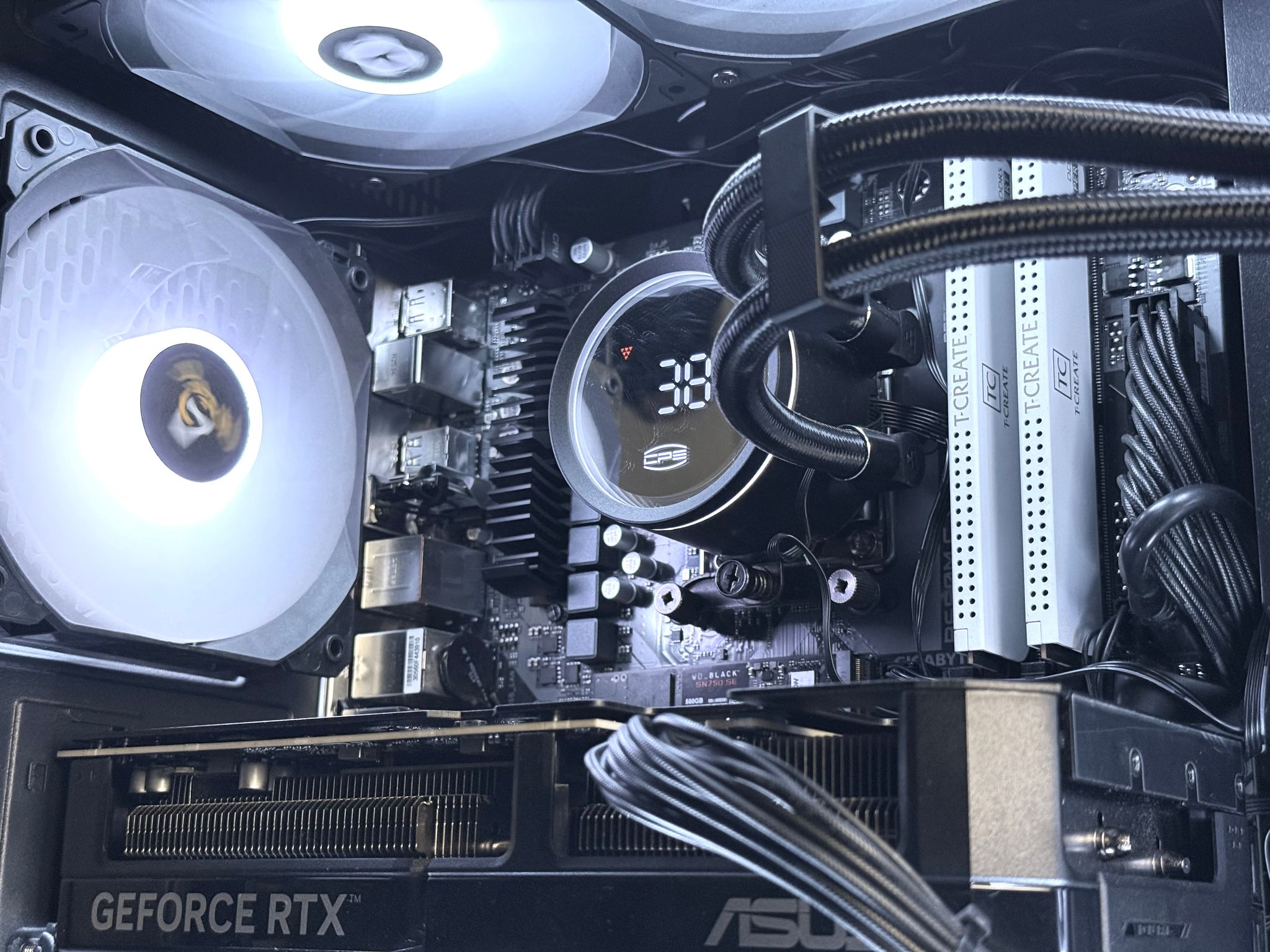 ❄️ POLARIS Gaming PC | RTX 5070 12GB | Ryzen 7 9700x | 16GB RAM | 2x500GB NVME | FREE SHIPPING
