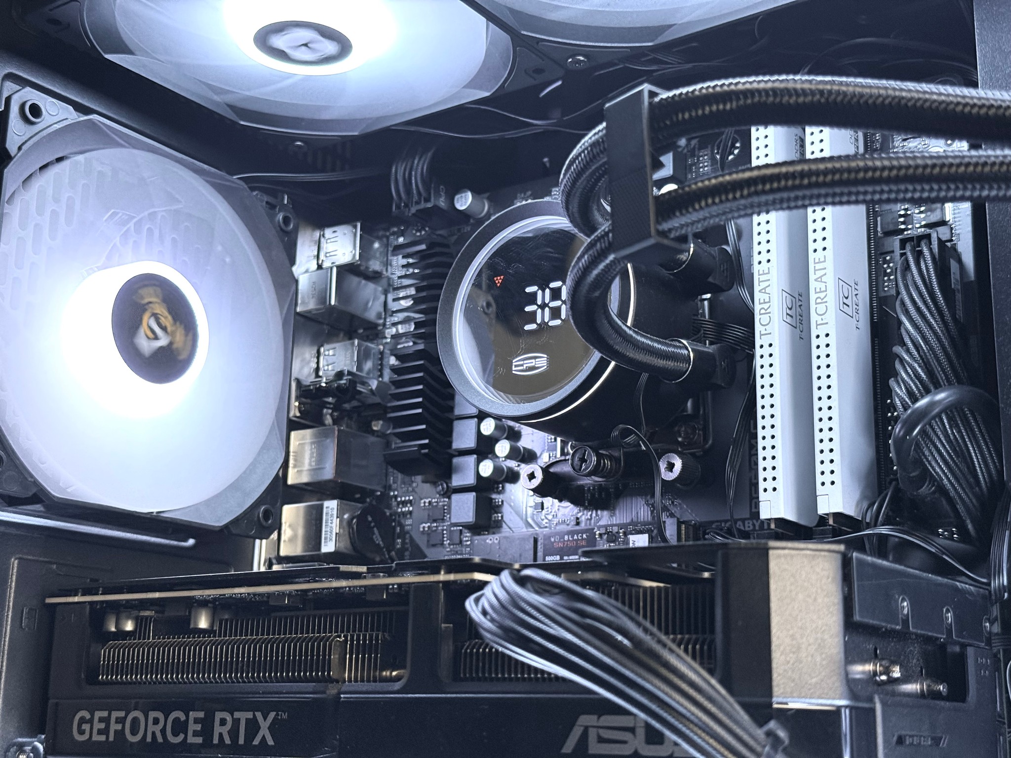 ❄️ POLARIS Gaming PC | RTX 5070 12GB | Ryzen 7 9700x | 16GB RAM | 2x500GB NVME | FREE SHIPPING