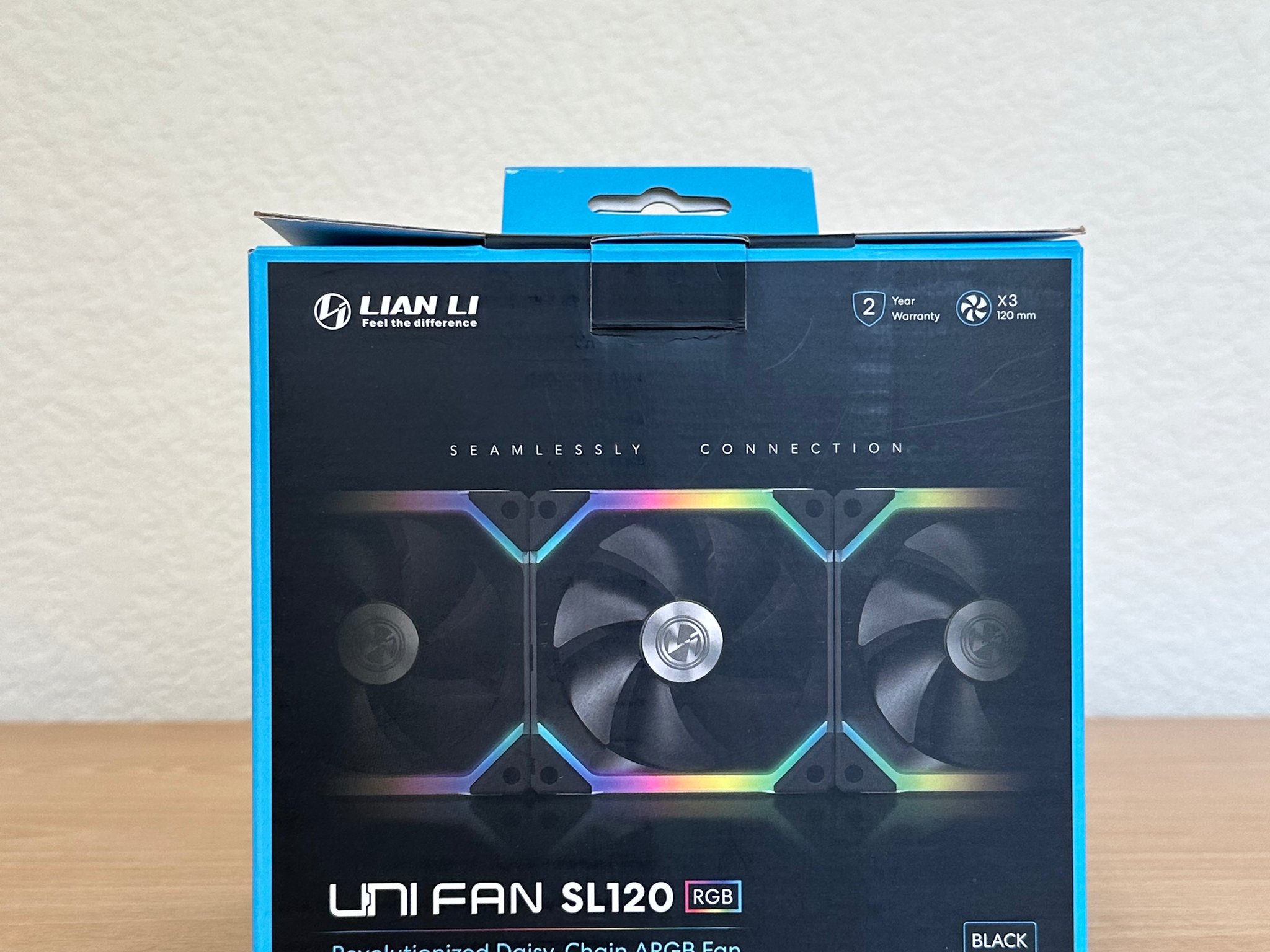 Lian Li UNI Fan SL120 3 Pack with hub