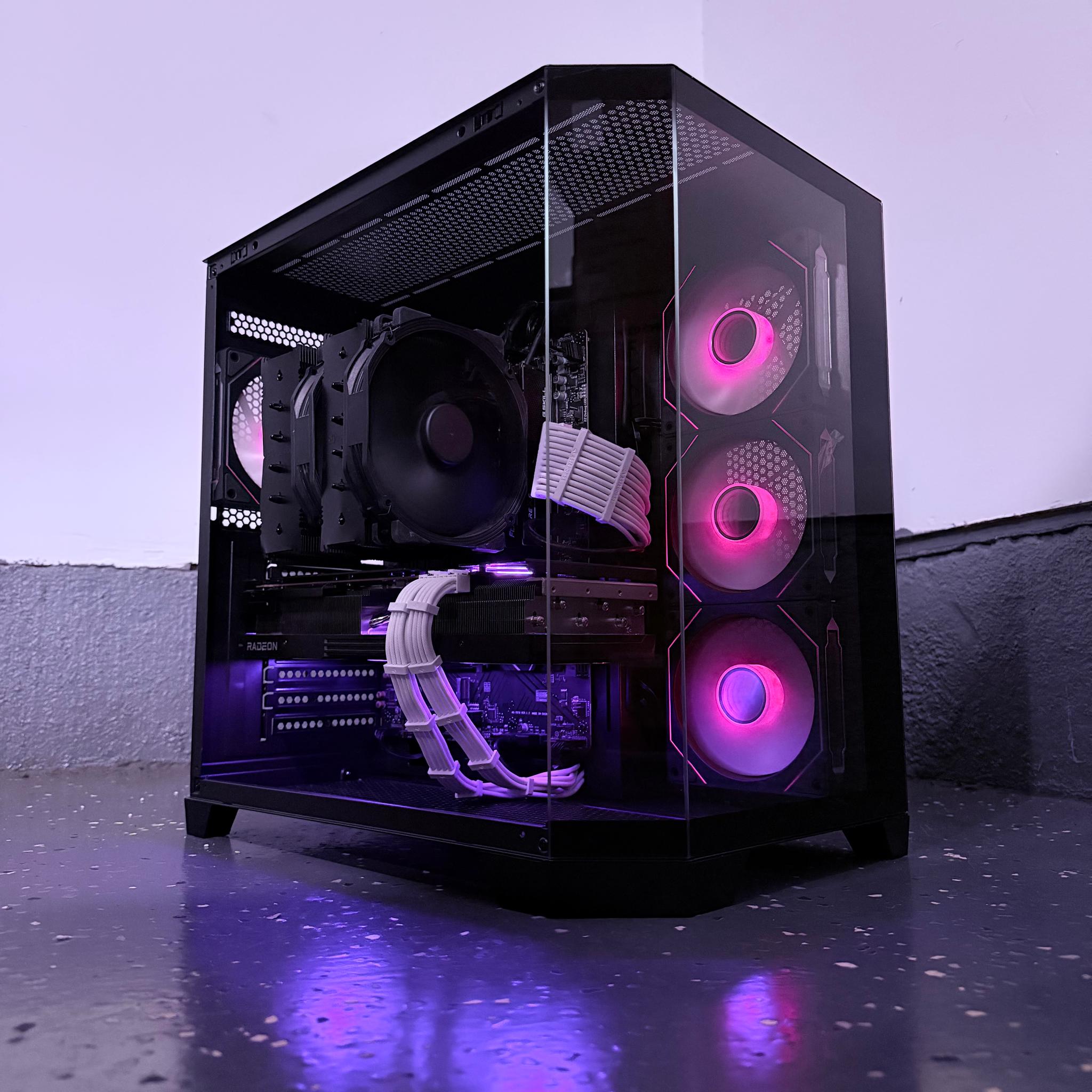 ⚫️"Shadow Sakura"🌸| 4K Gaming | RX 7900 XTX 24GB | Ryzen 7 7800X3D  | 32 Ram | 2TB NVMe Storage