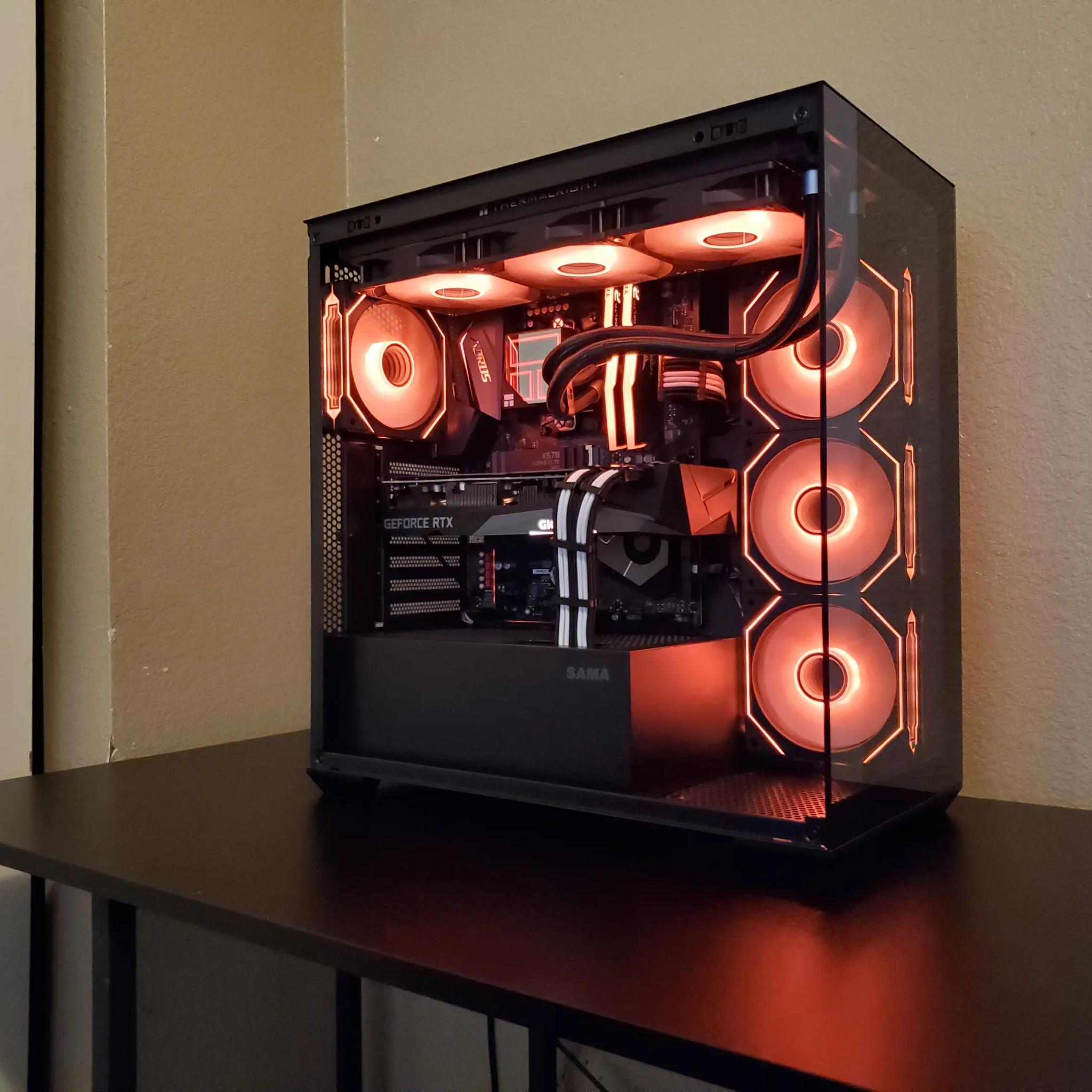 Gaming PC, Ryzen 7 5800X | Nvidia RTX 3070 | 32GB RAM | 2TB Storage | Wifi - Bluetooth