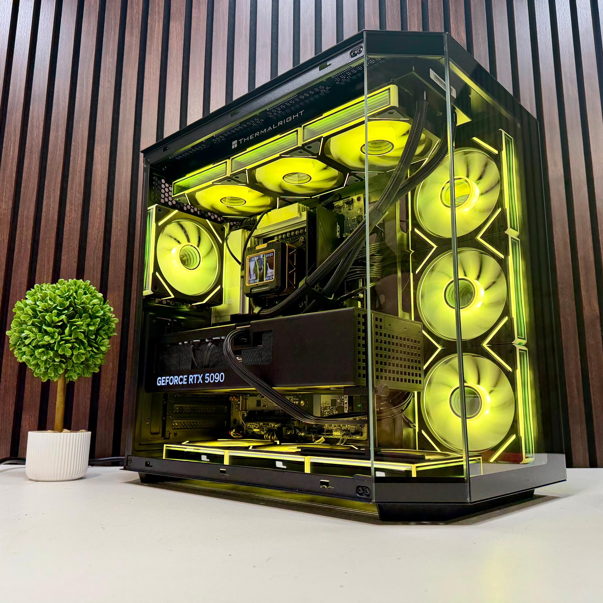 RTX 5090 | Ryzen 9850X3D | 32 DDR5 | 2TB M.2 | 1000 Watt Gold PSU | ARGB Fans
