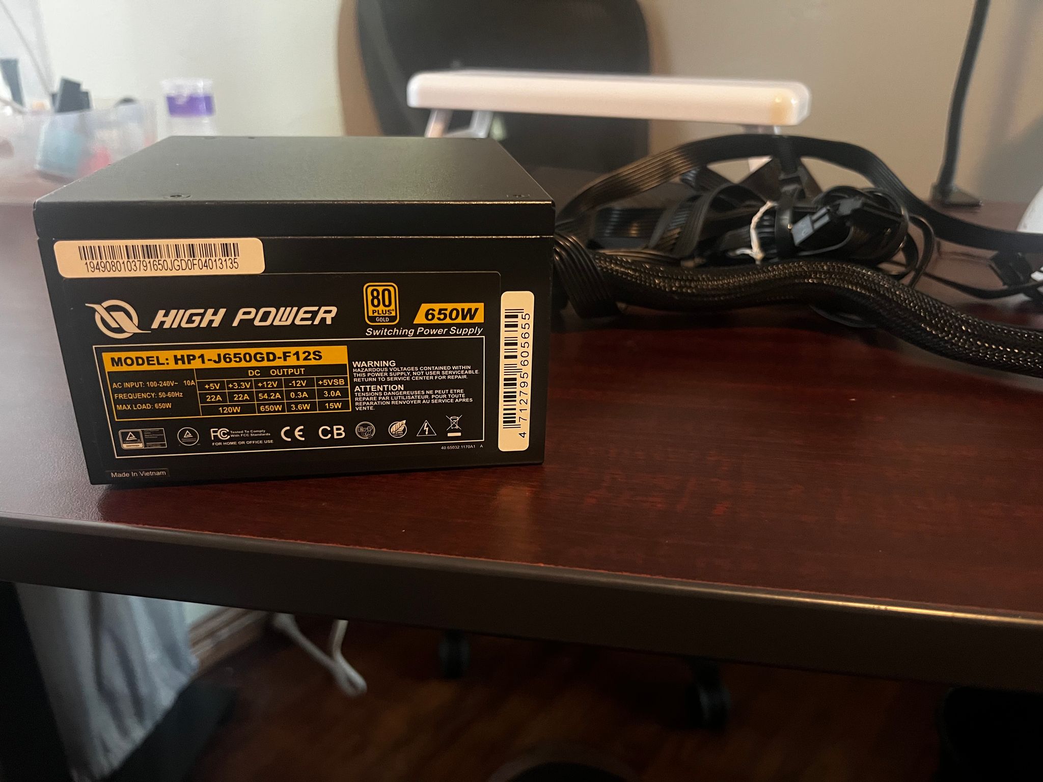 High Power 650w 80GOLD