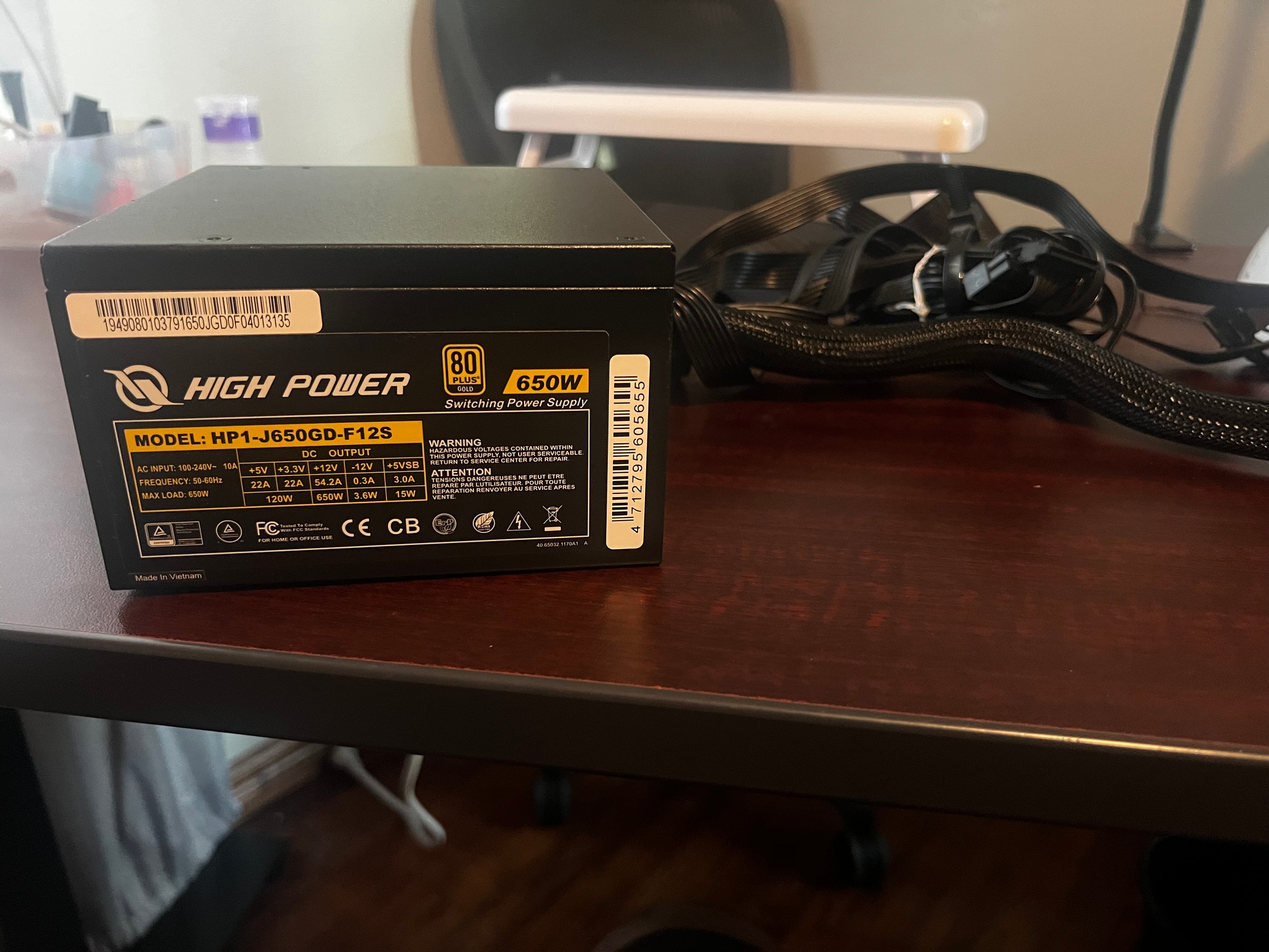 High Power 650w 80GOLD
