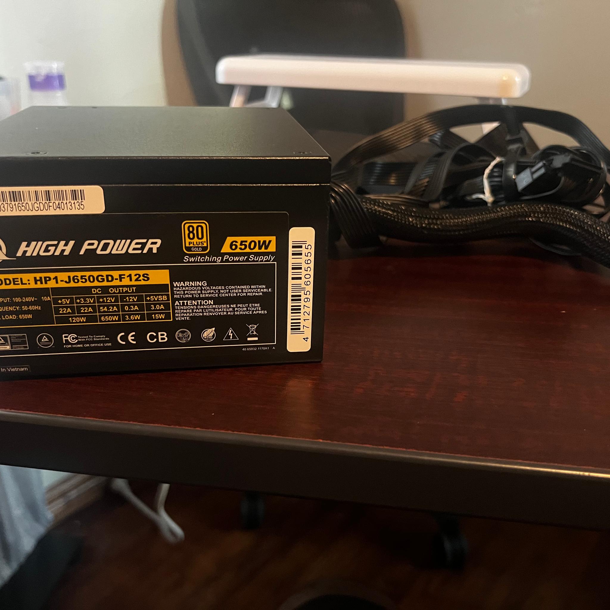 High Power 650w 80GOLD