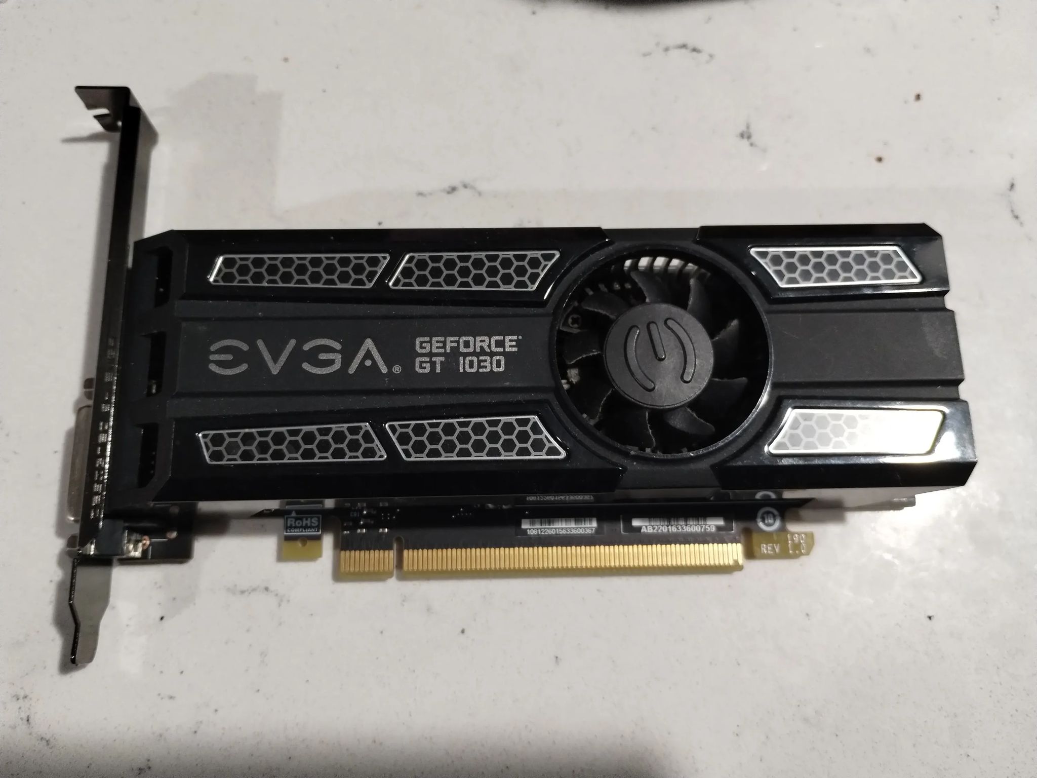 eVGA GeForce GT1030 GDDR5 2GB Low-Profile