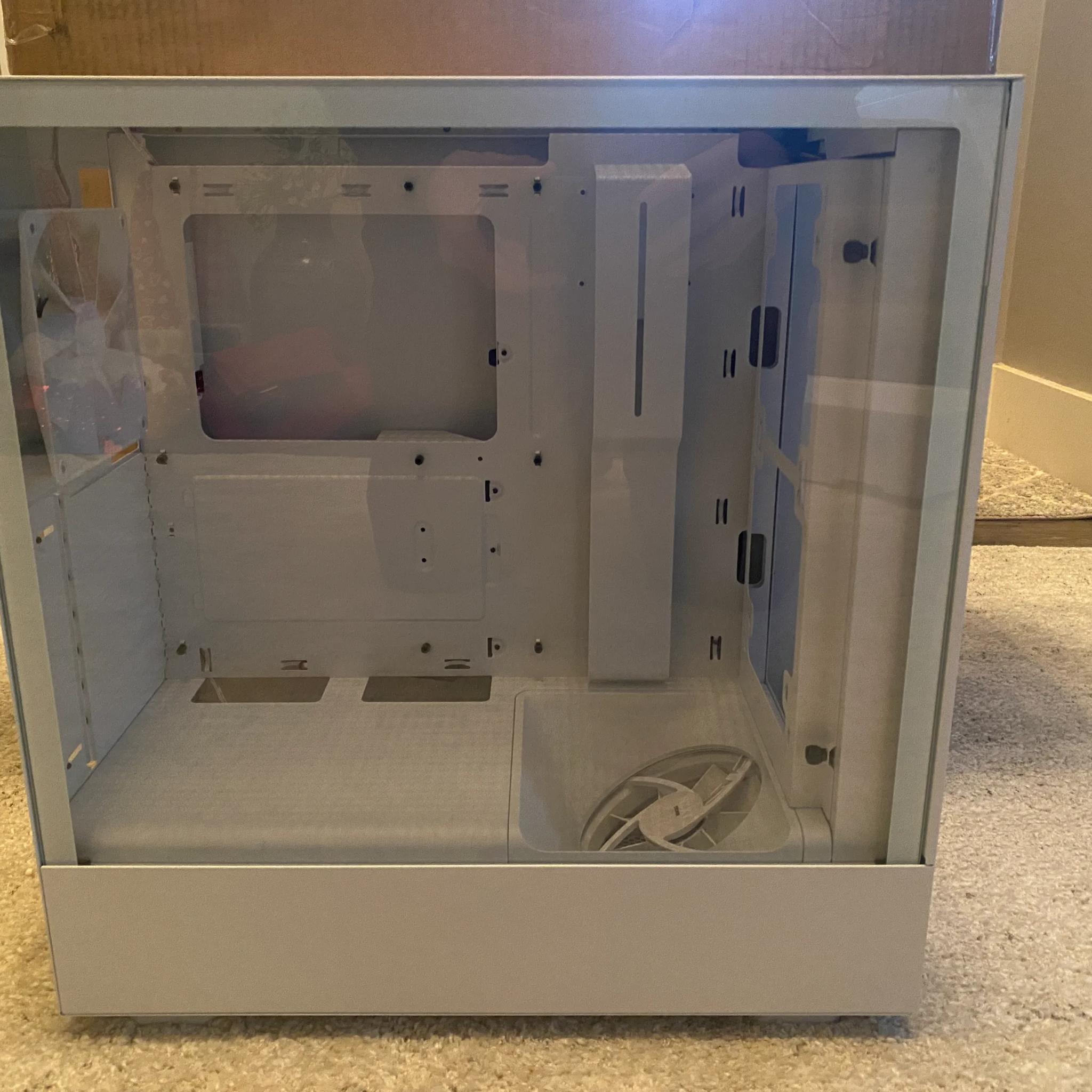 NZXT H5 Flow Compact ATX Mid-Tower (White)
