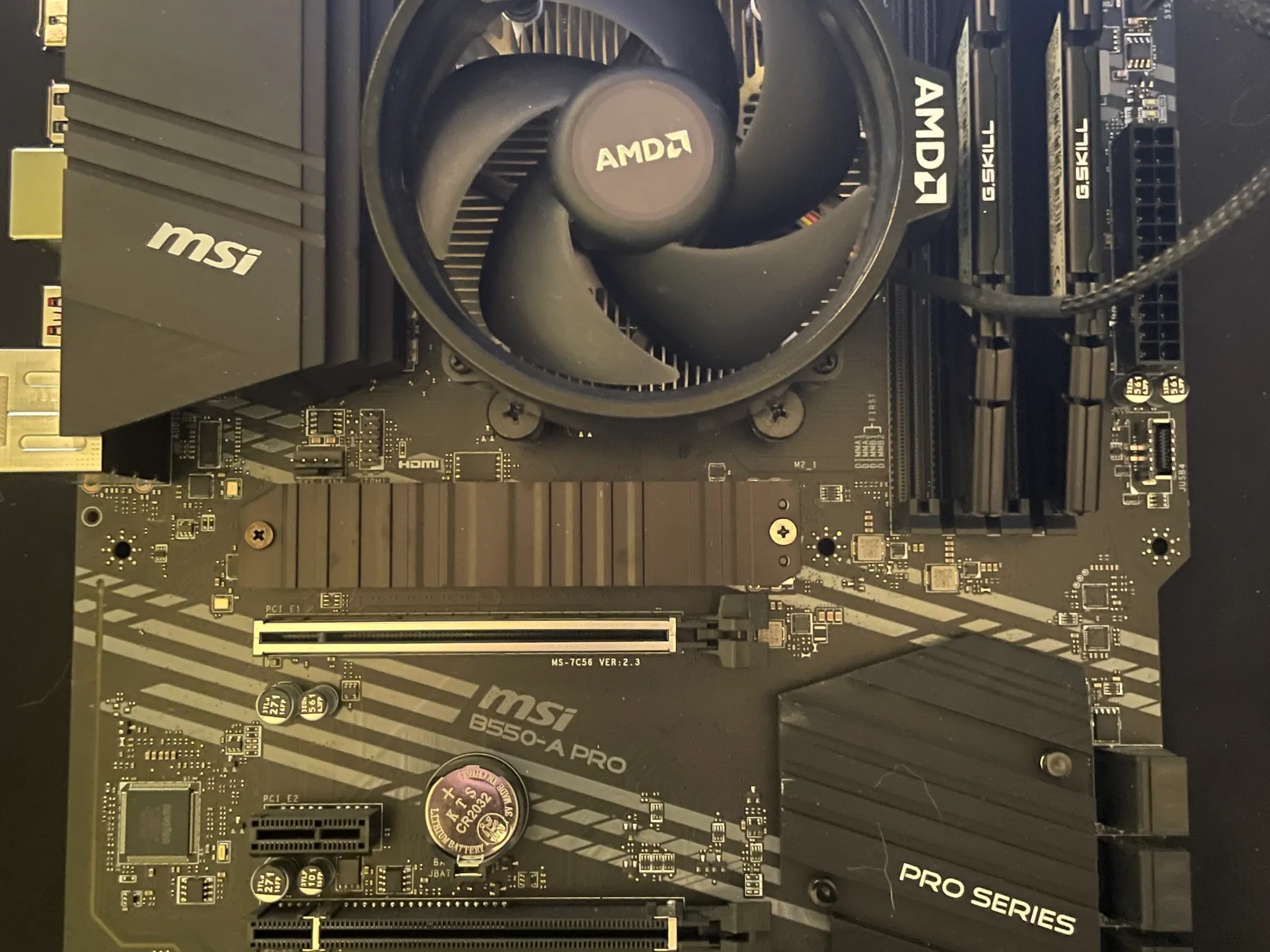 Cpu, Motherboard, Ram, cooler combo