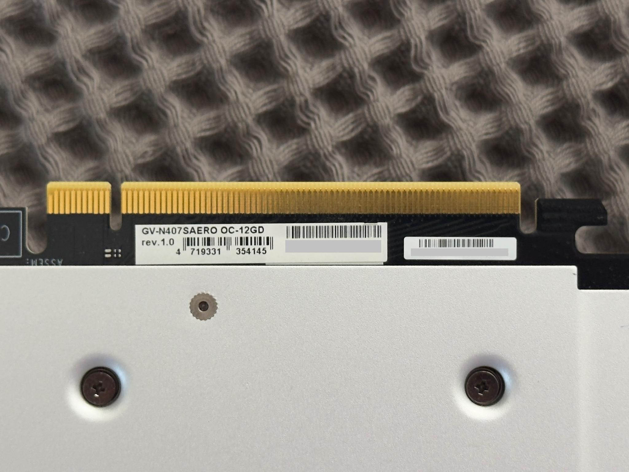 NVIDIA RTX 4070 Super OC (Gigabyte Aero)