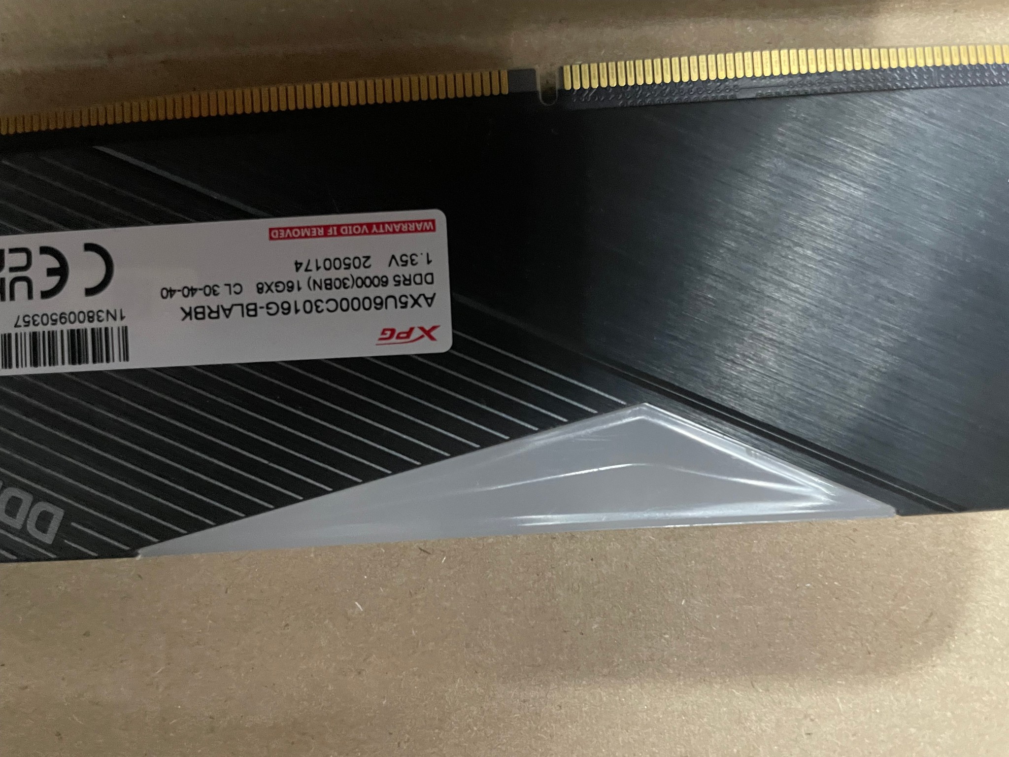 XPG LANCER RGB DDR5 32GB (2x16GB) 6000 MHz