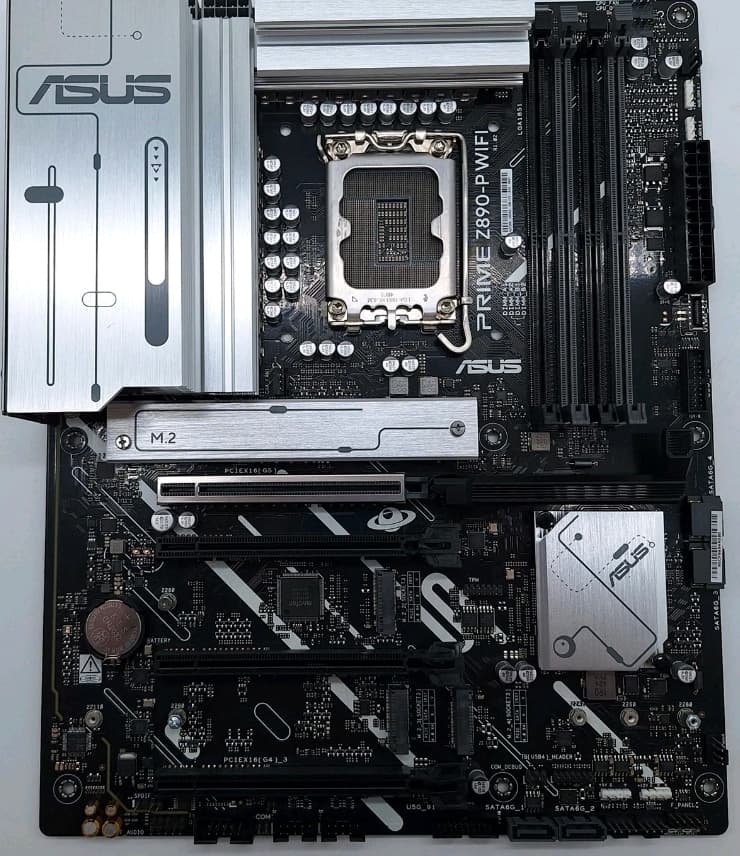 ASUS Z890 P WIFI + CORE ULTRA 270k plus+ 500GB NMVE INTEL SOCKET 1851 DDR5 WIFI 7
