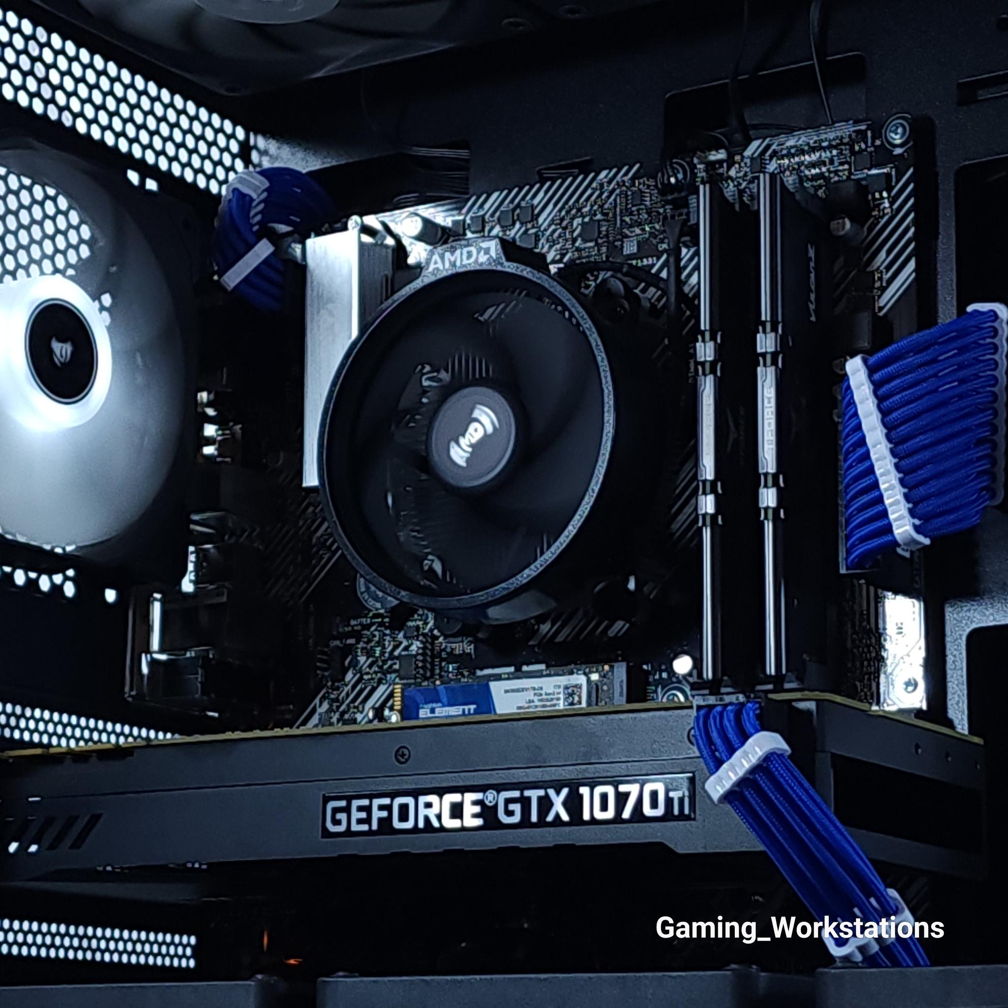 💙GTX 1070 Ti ● Ryzen 3 4100 ● 1080p Gaming Computer