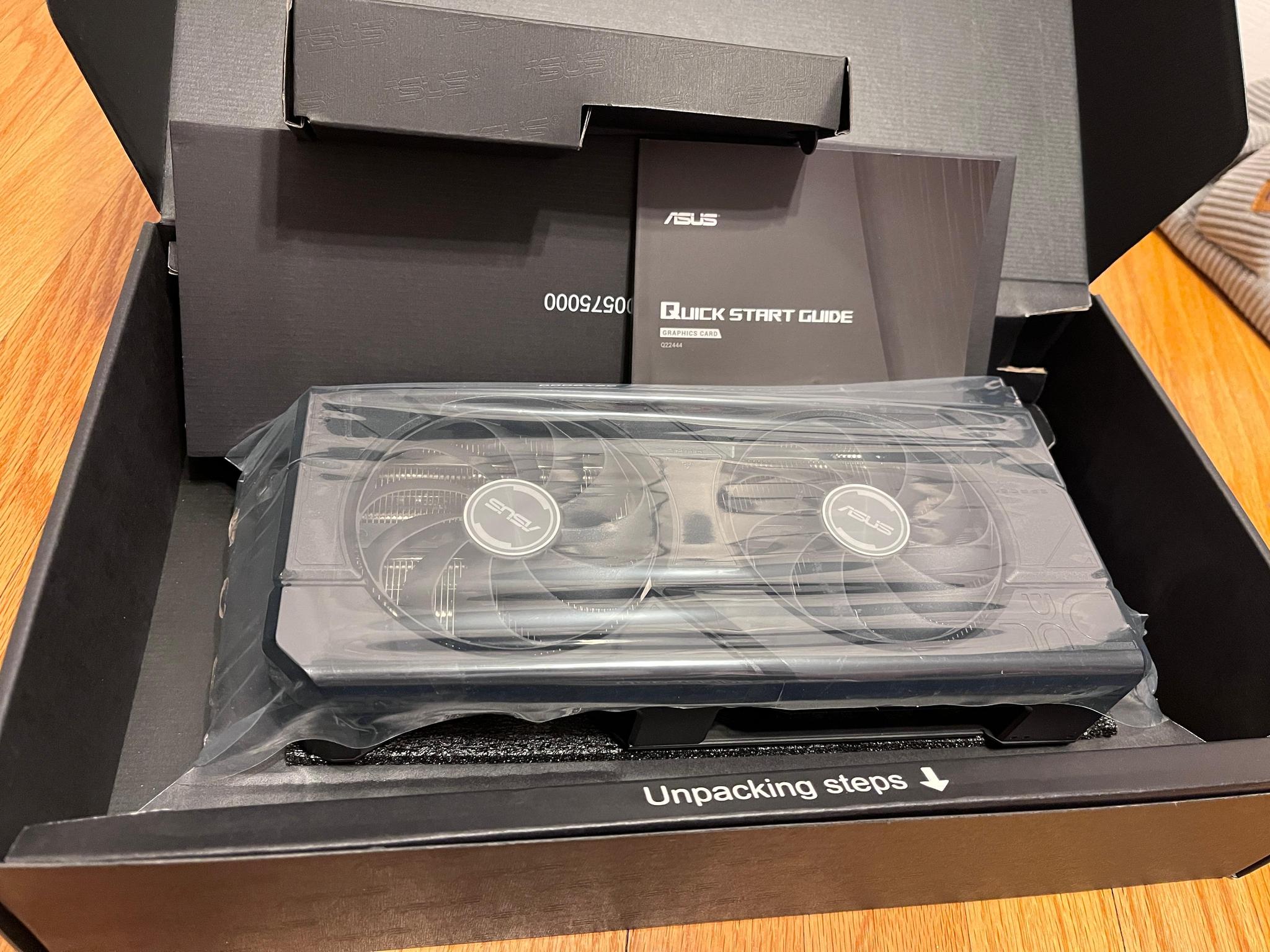 AMD Radeon RX 7800 XT 16GB — Lightly Used, Original Box Included