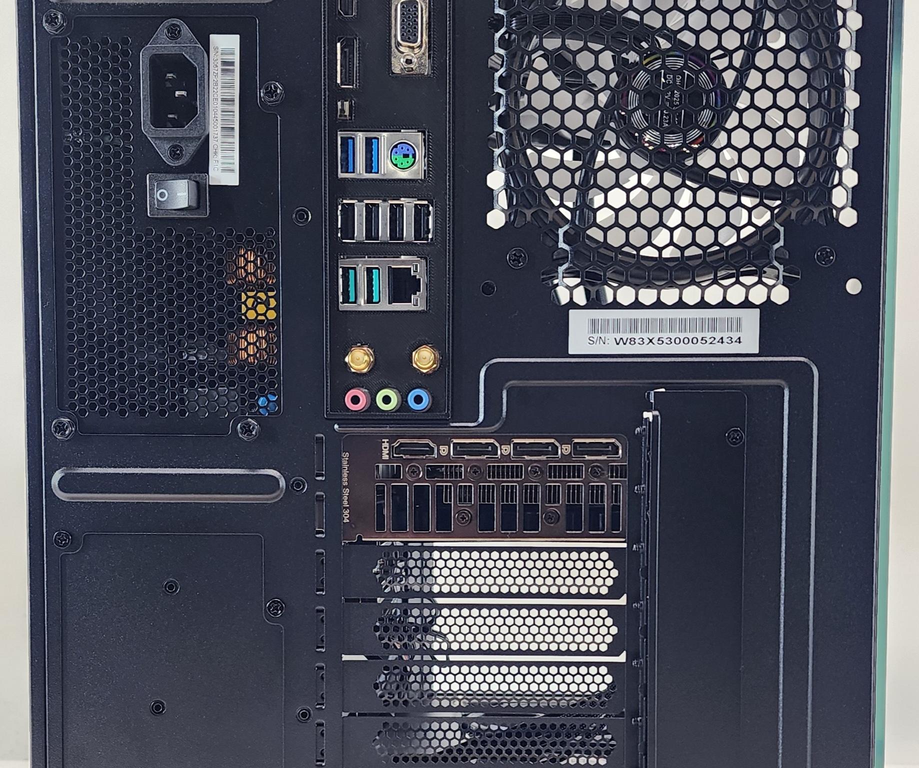 Gaming PC Ryzen 5 7600X 16GB RAM 1TB SSD RTX 3070 8GB Windows 11 Computer
