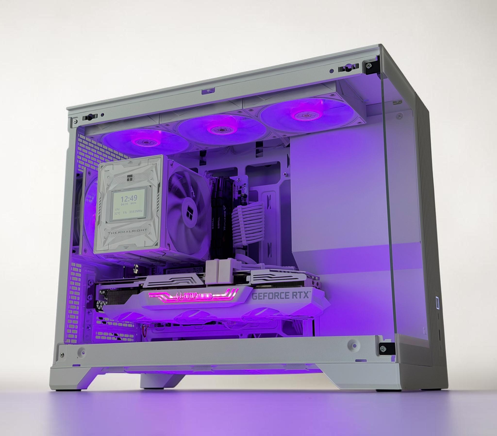 🤍 Gaming PC⚪Nvidia RTX 3080 10GB⚪AMD Ryzen 5 5600⚪ 32GB DDR4⚪ 1TB NVME