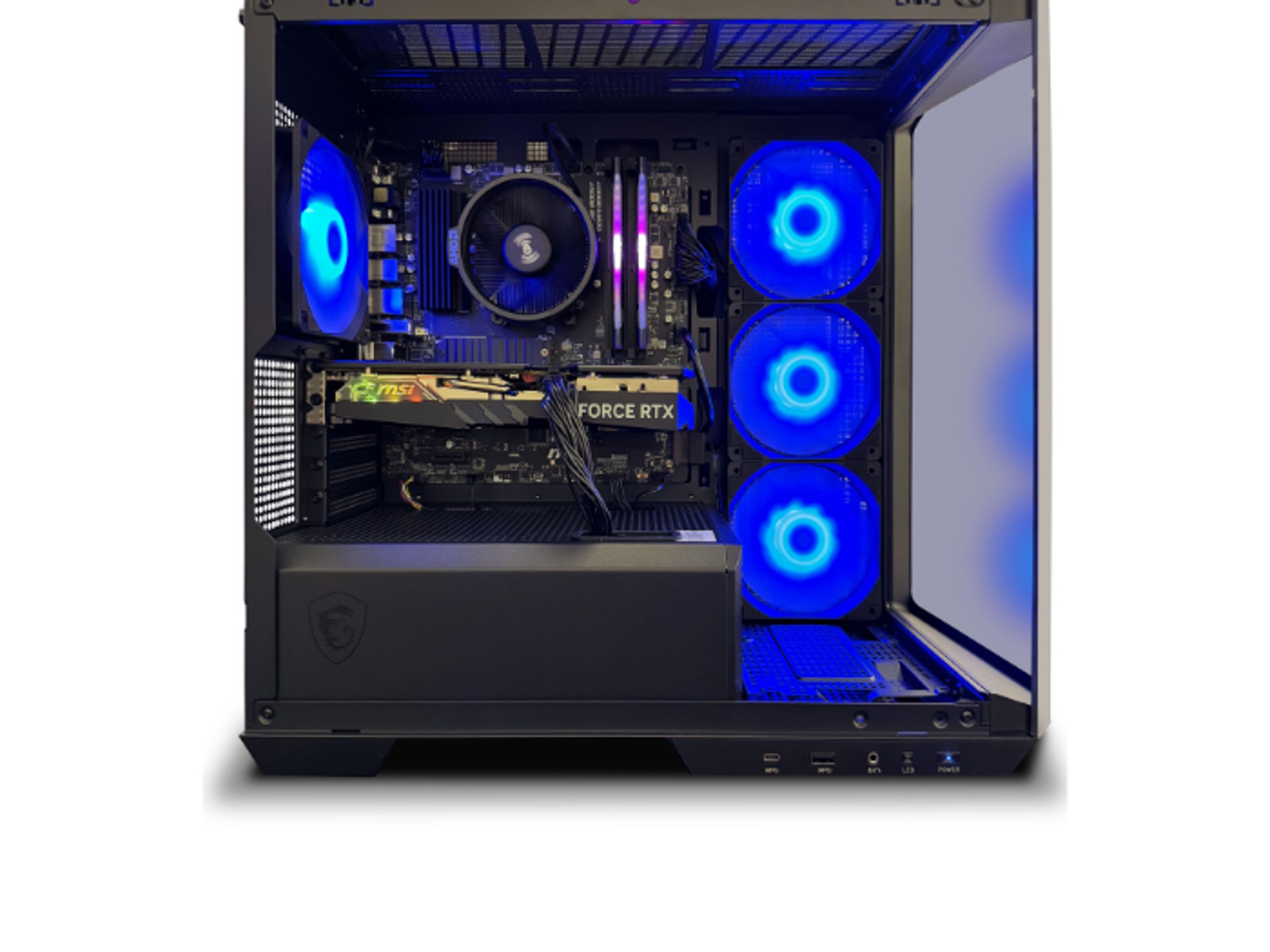 TitanX 4060 PC AMD Ryzen 5 5600X, Geforce RTX 4060, 1TB NVME SSD, 16GB DDR4 RAM 3600, Windows 11