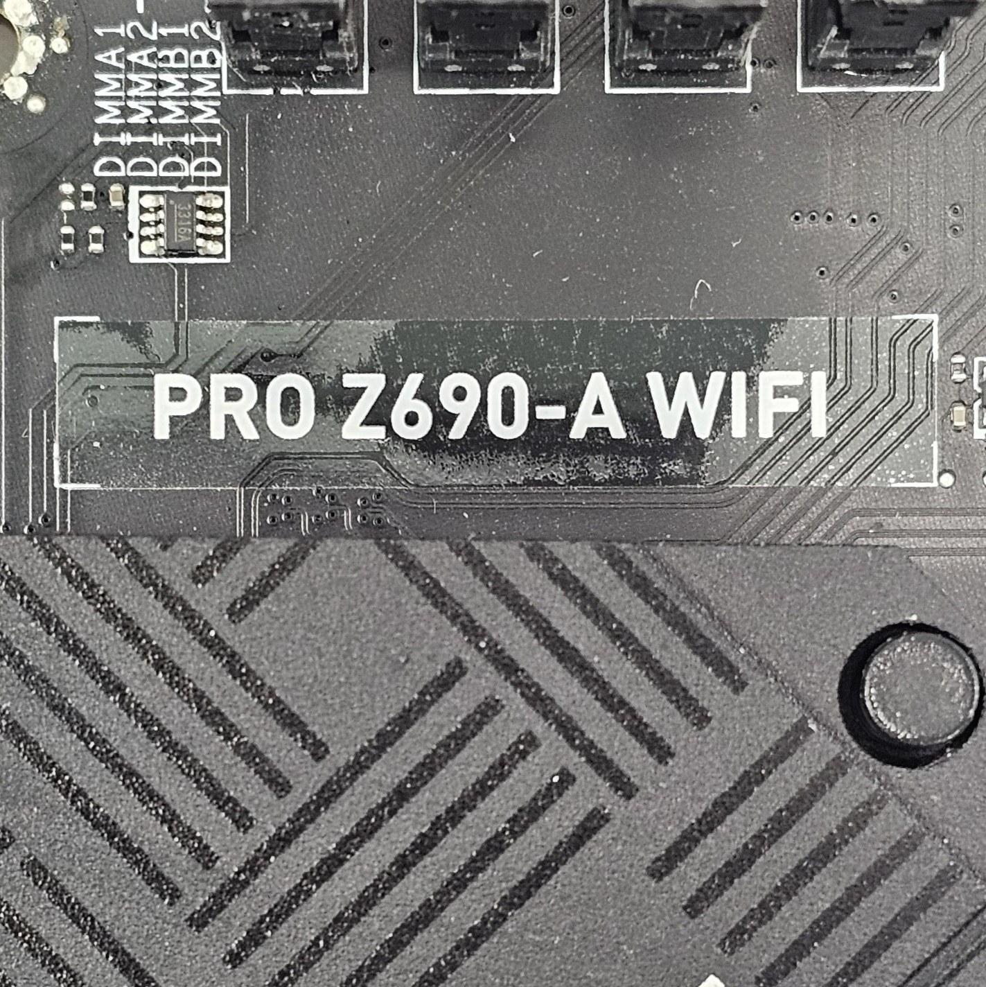 MSI PRO Z690-A WIFI LGA1700 DDR5 ATX Motherboard