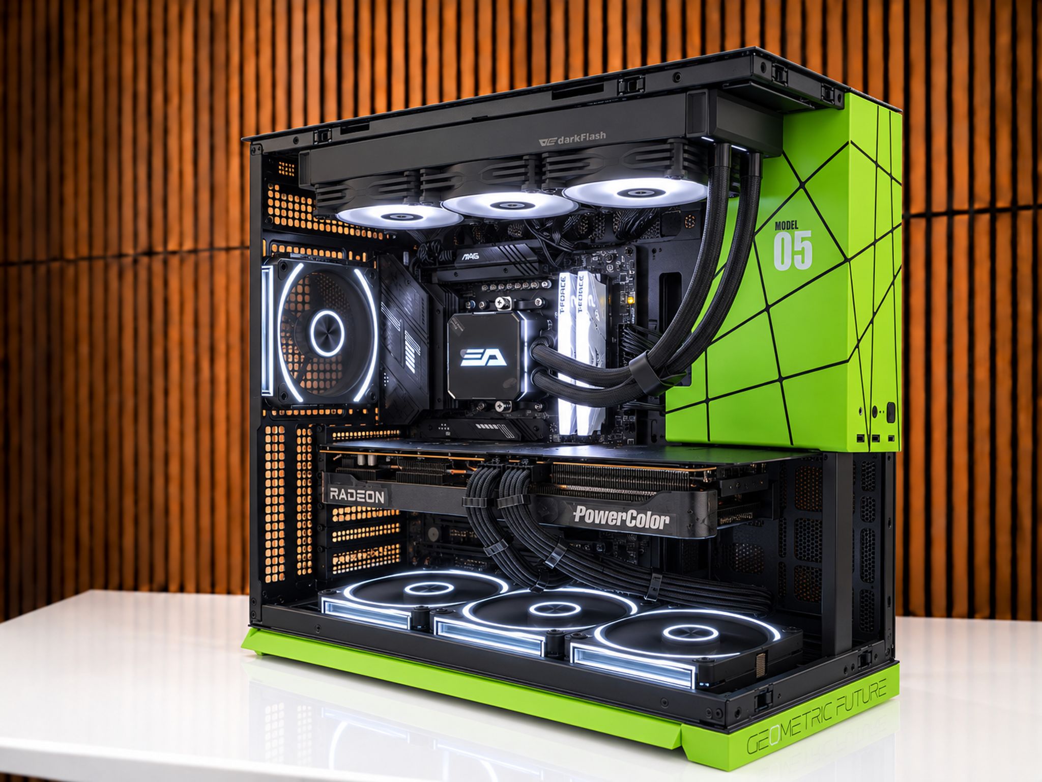 THE HULK 💚V2| RX 9070XT 16G| Ryzen 9 7950X3D | 32GB DDR5 | 1TB NVME | GOLD PSU | Windows 11