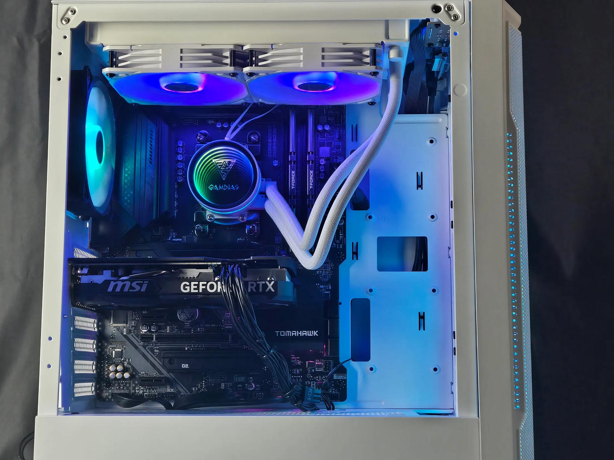 Clutch Computer Valyrian Pro Gaming PC w/Ryzen 5 5600x/RTX 4060 Ti 8gb/240MM Liquid Cooled/1TB SSD