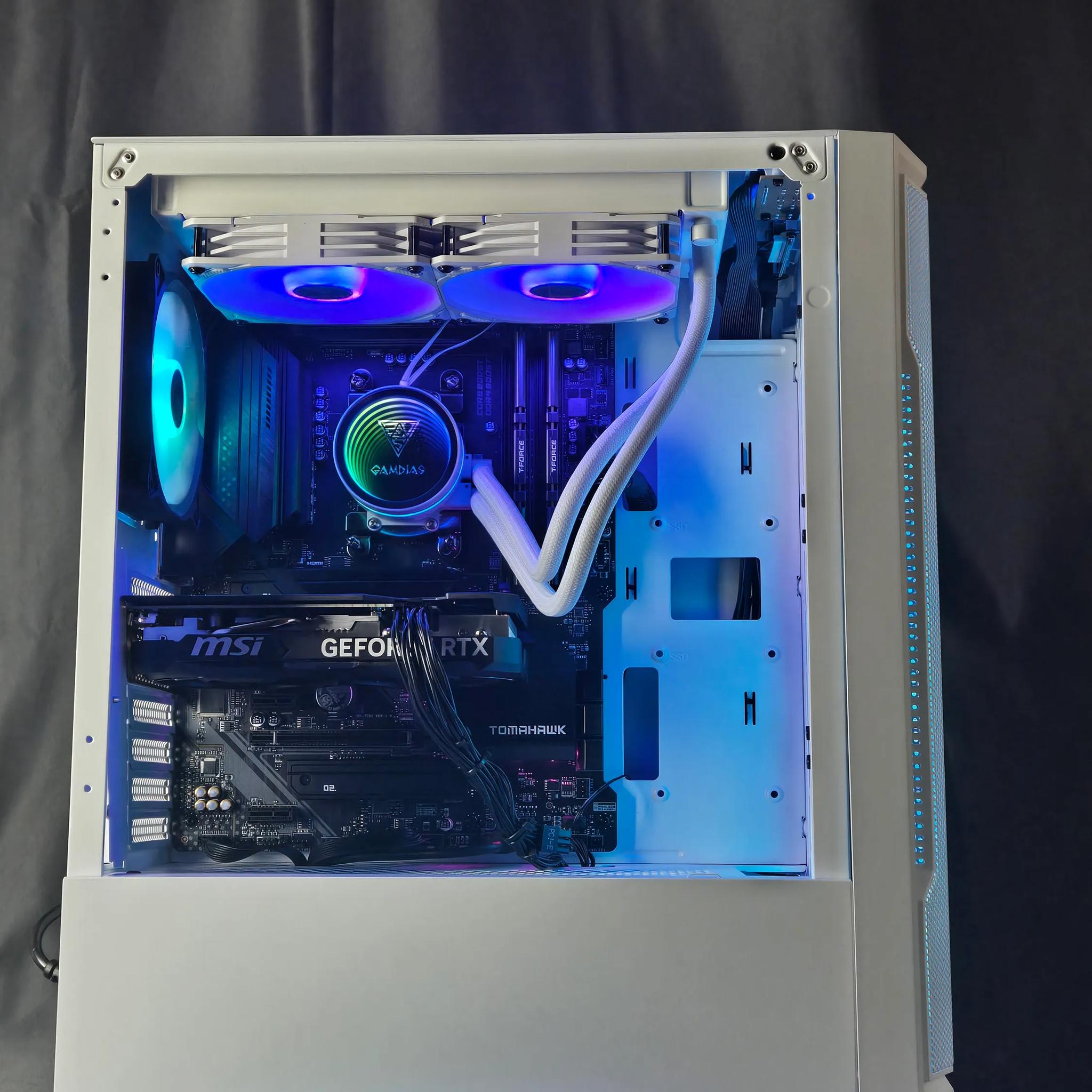 Clutch Computer Valyrian Pro Gaming PC w/Ryzen 5 5600x/RTX 4060 Ti 8gb/240MM Liquid Cooled/1TB SSD