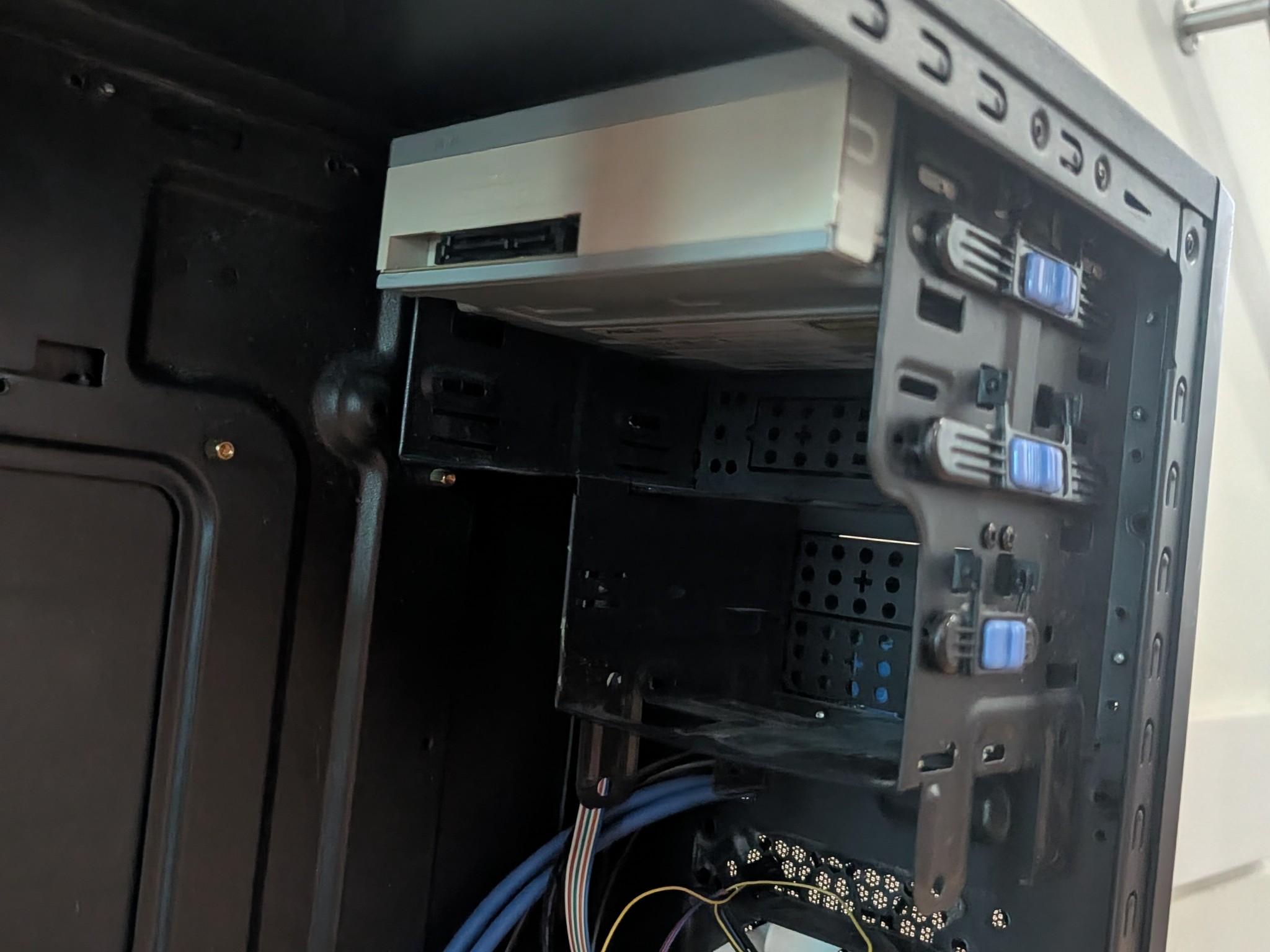MATX Black PC Case