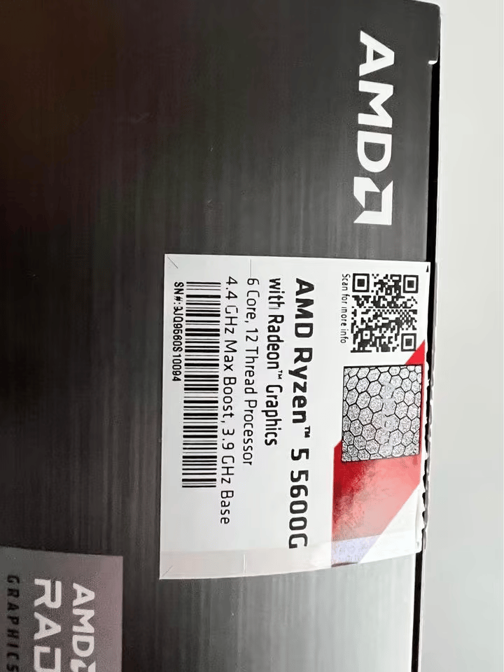 Ryzen 5 5600G - APU 6Core 12 Thread