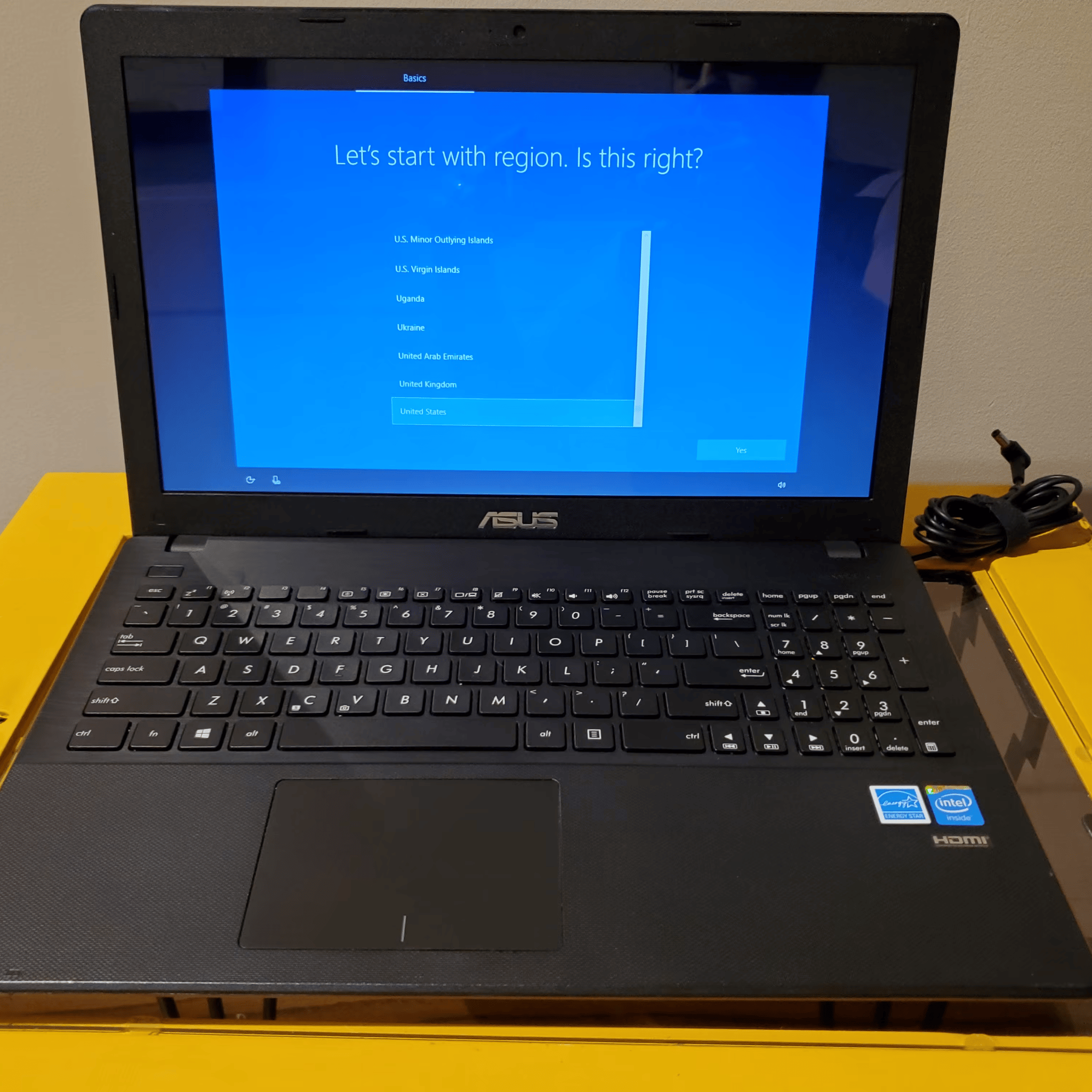 Asus X551M 15.6" Laptop Celeron N2815 1.86Ghz 4gb Ram