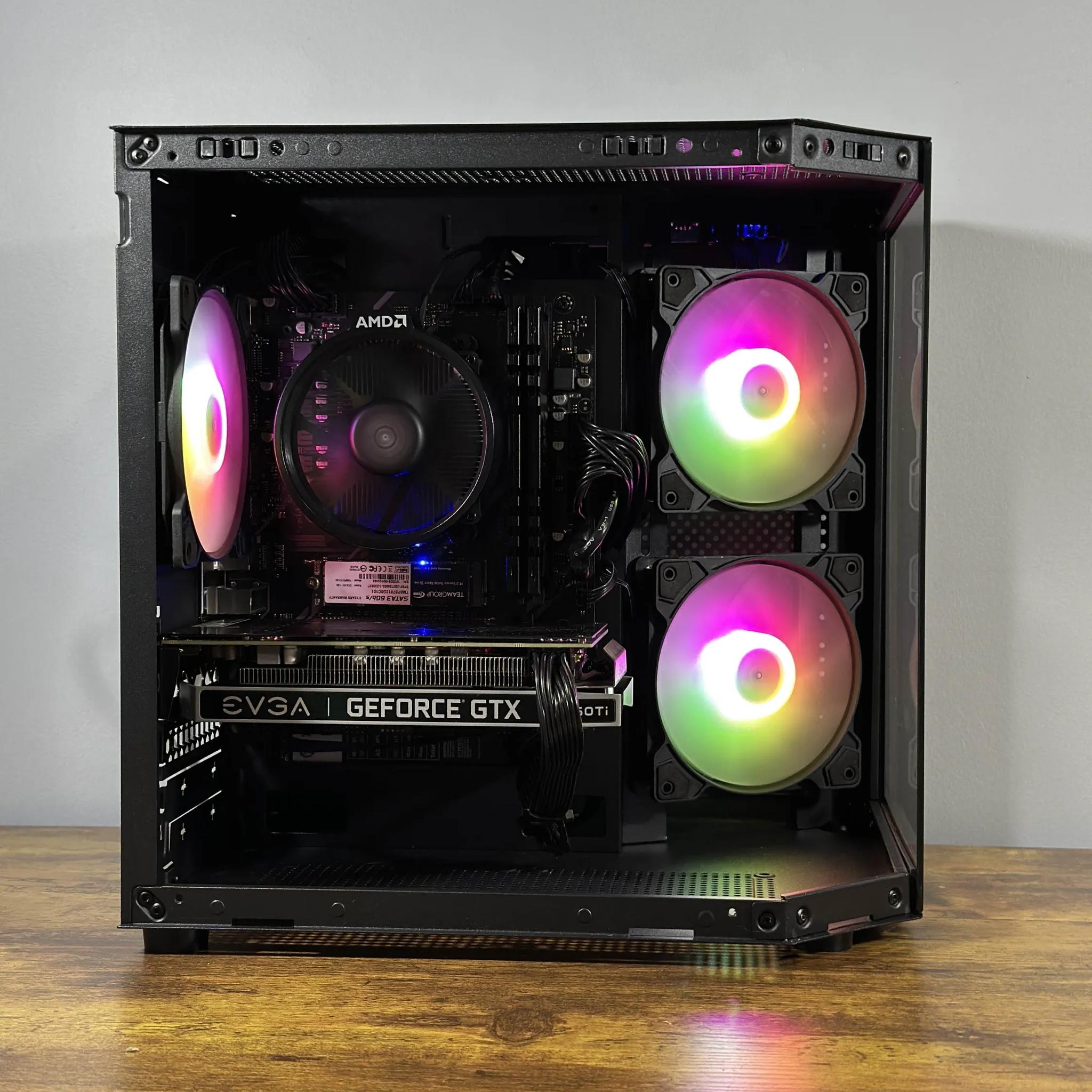 GTX 1660Ti | Ryzen 5 2600 | 16GB DDR4 | 512GB SSD | Windows 11 | WIFI + BT | Custom Gaming PC