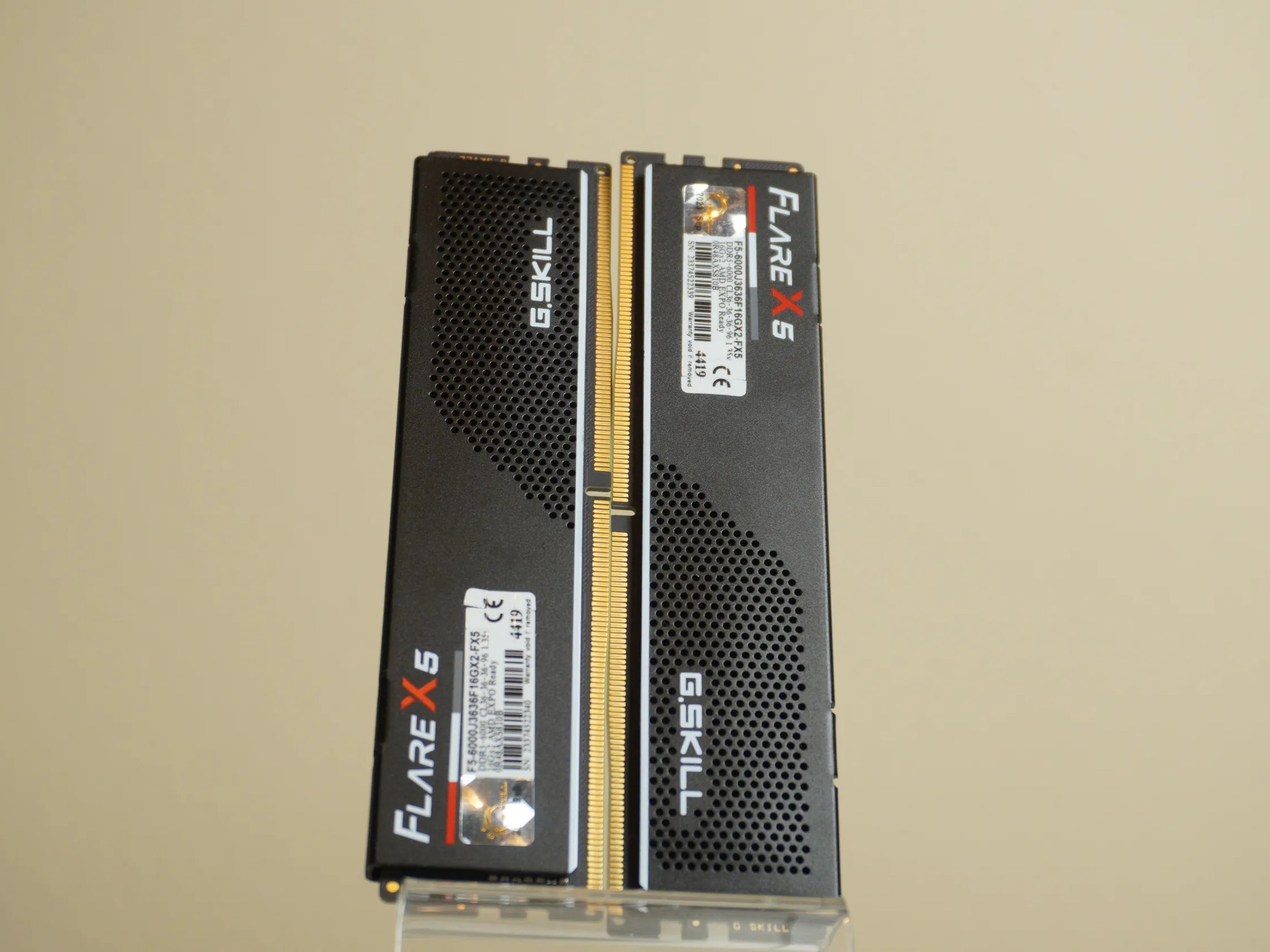 GSkill 32GB ddr5 6000MT/s CL36