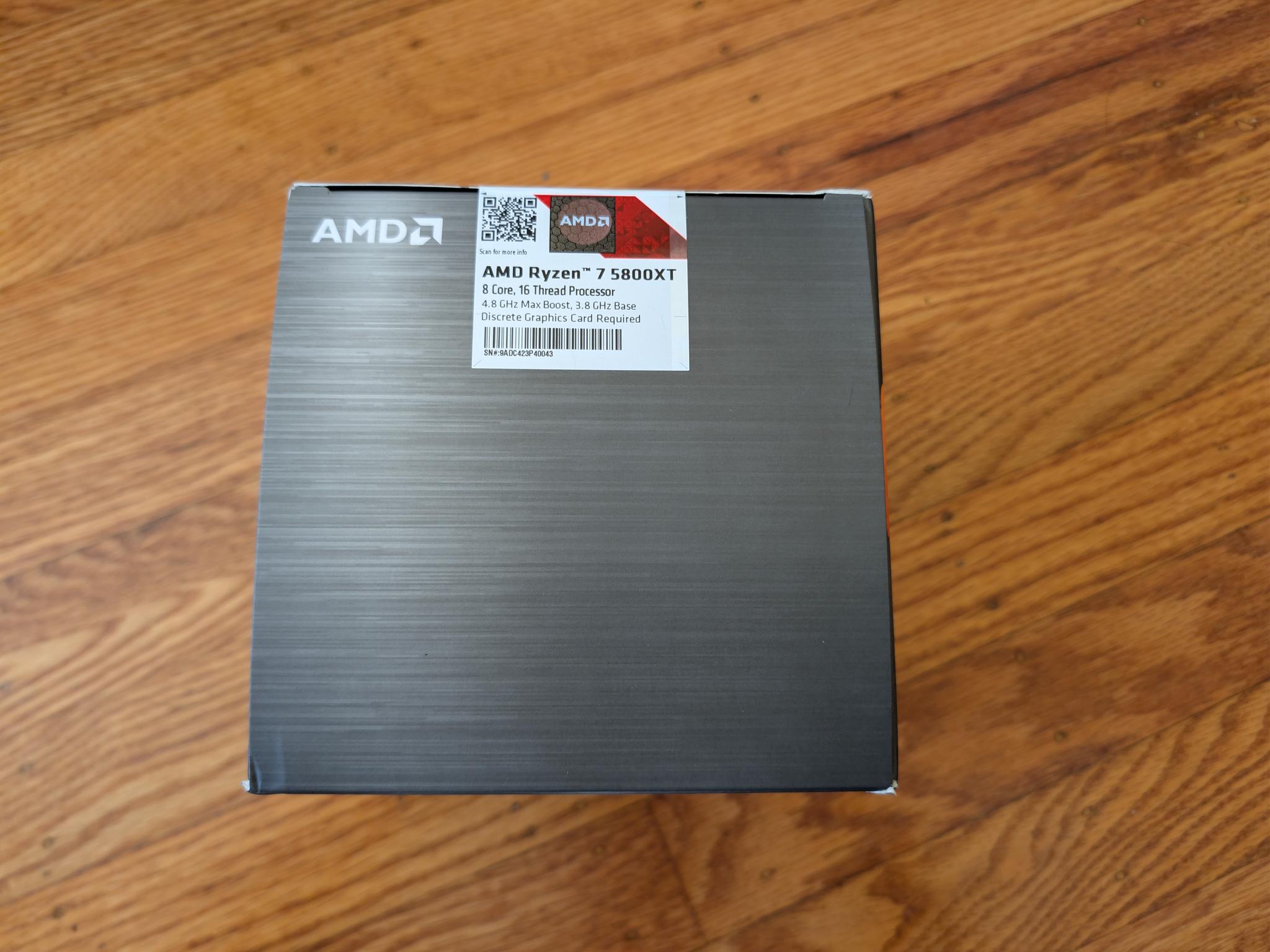 Brand New Factory Sealed AMD Ryzen 7 5800XT