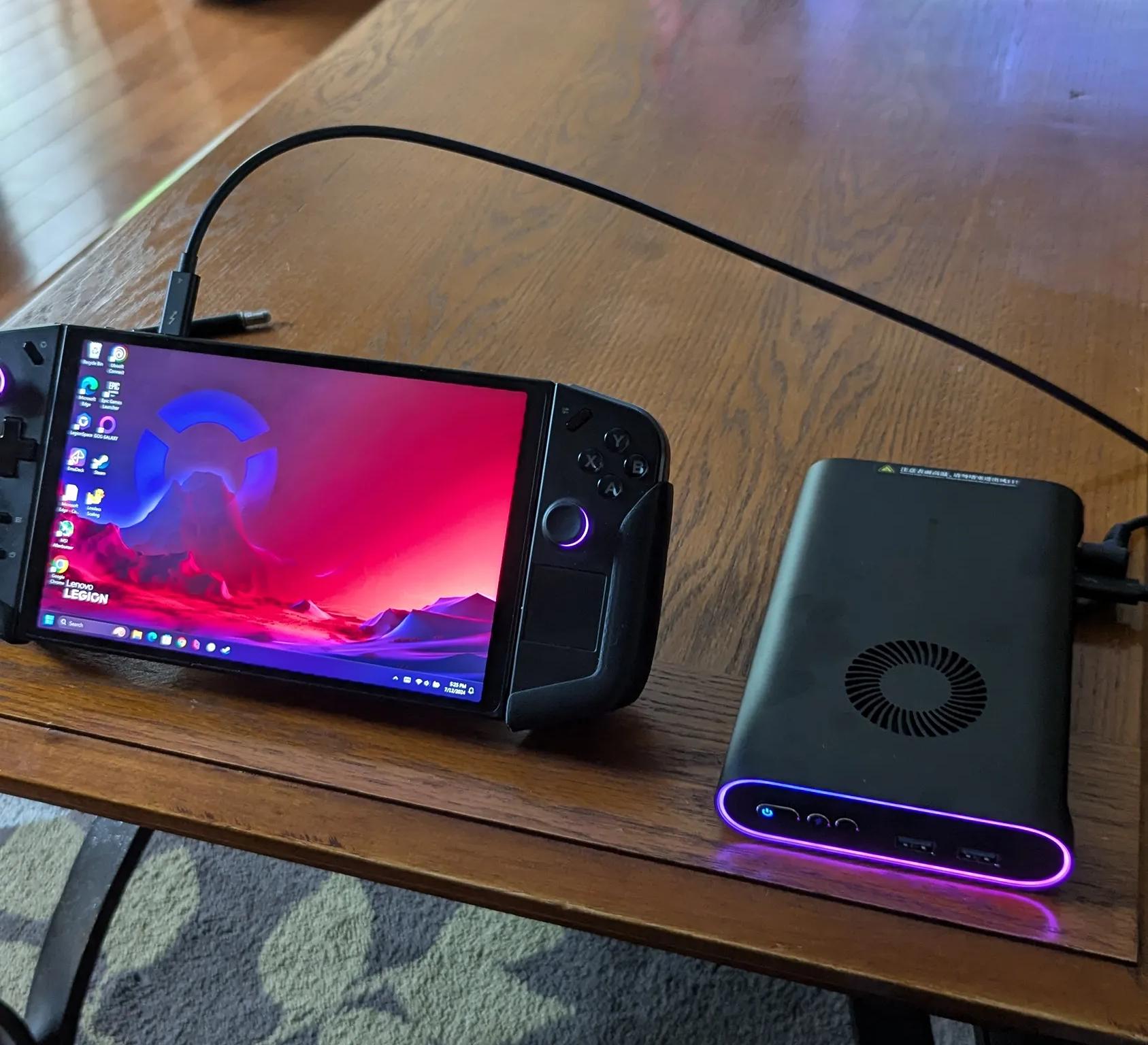Onexgpu 7600 xt m egpu