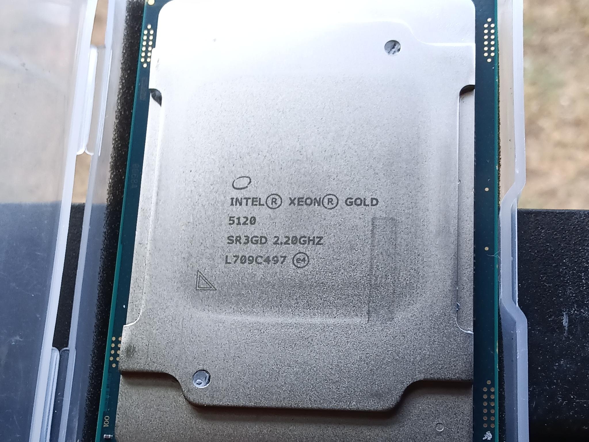 Intel Xeon Gold 5120 SR3GD 2.20GHz 14-Core LGA3647 CPU 14MB/19.25MB