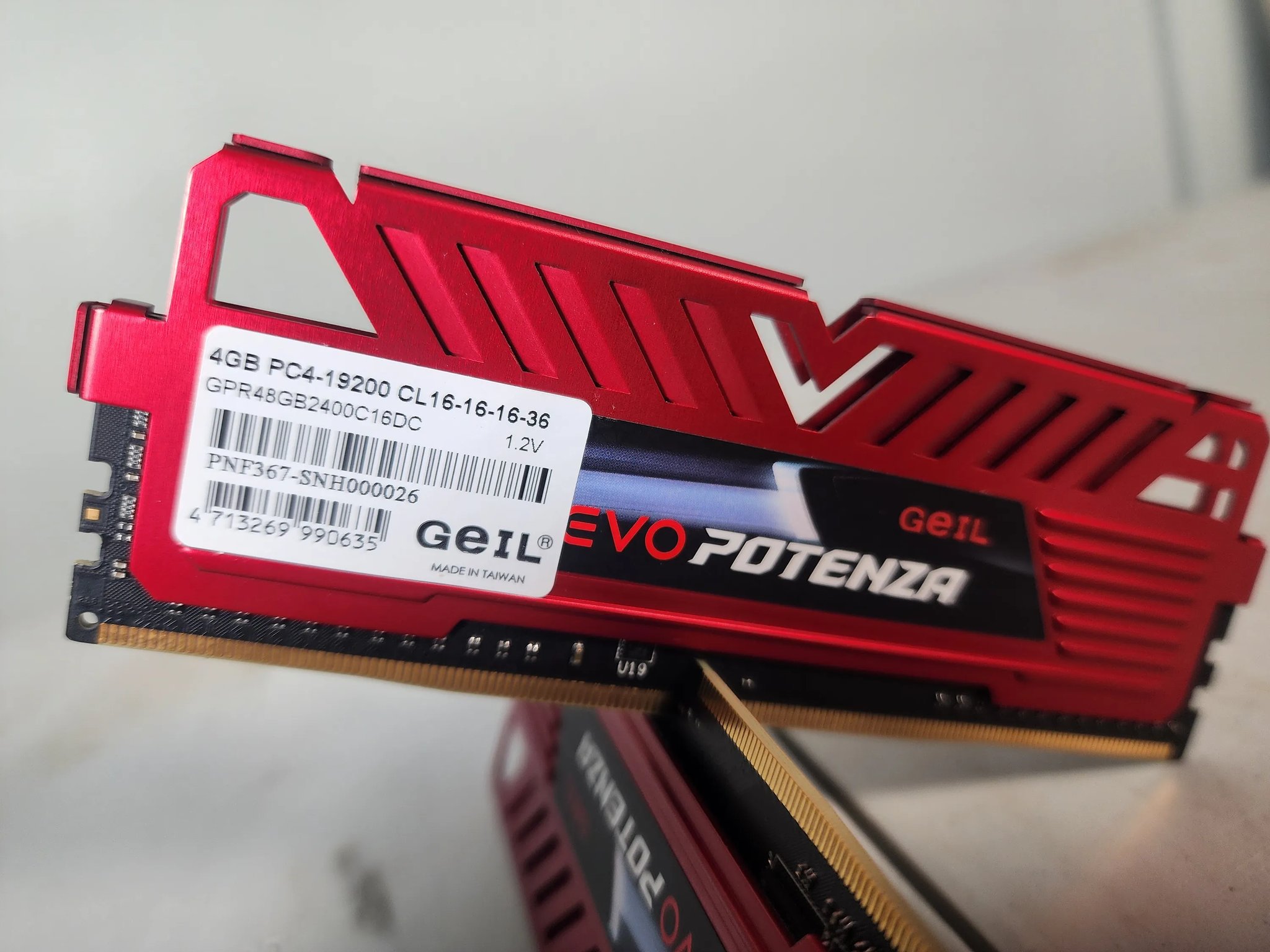 8 GB Evo Potenza DDR4 Ram