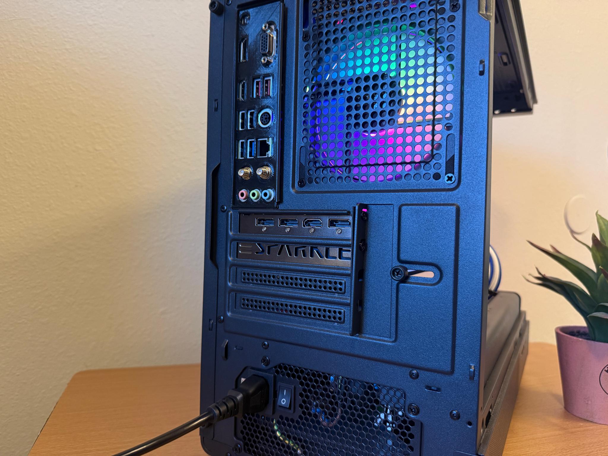 🌀Custom Blue/RGB Gaming/Streaming Computer🌀| Arc A770 16gb, Ryzen 5, Windows 11 |