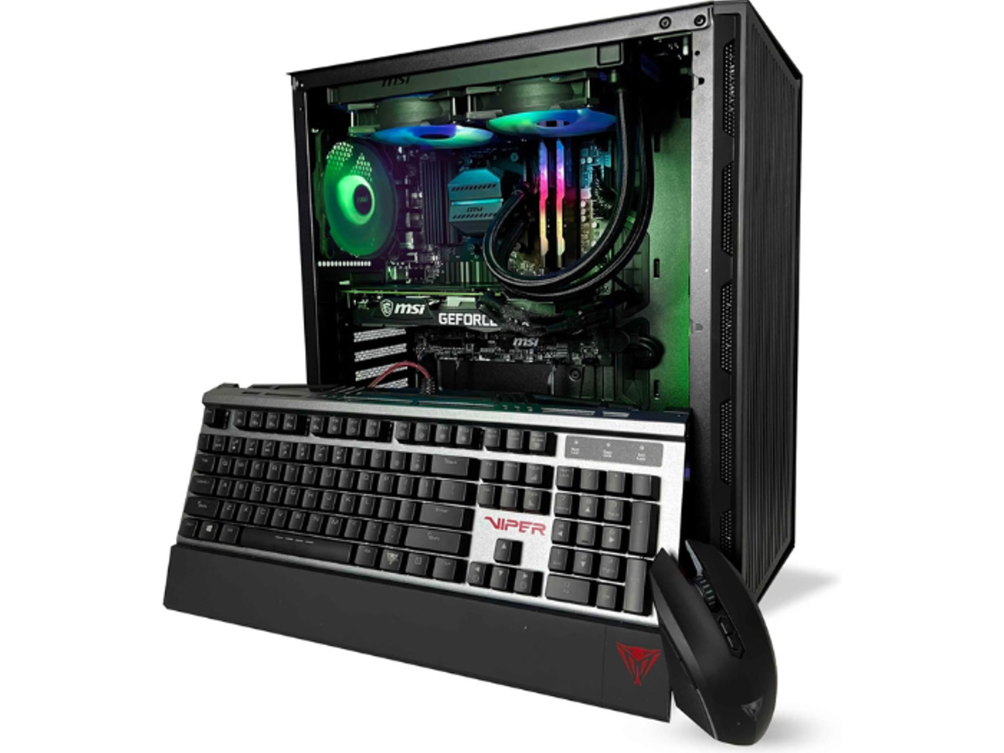 Nsx Gaming Pc Falcon Ryzen 5 5600X Geforce RTX 4060 TI, 16GB RAM, 1TB SSD NVME M2, Windows 11 Home