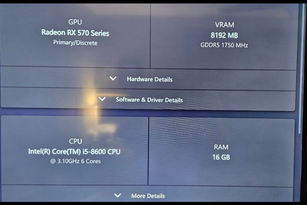 Budget "Blueheart" Gaming PC i5 8600 RX 570