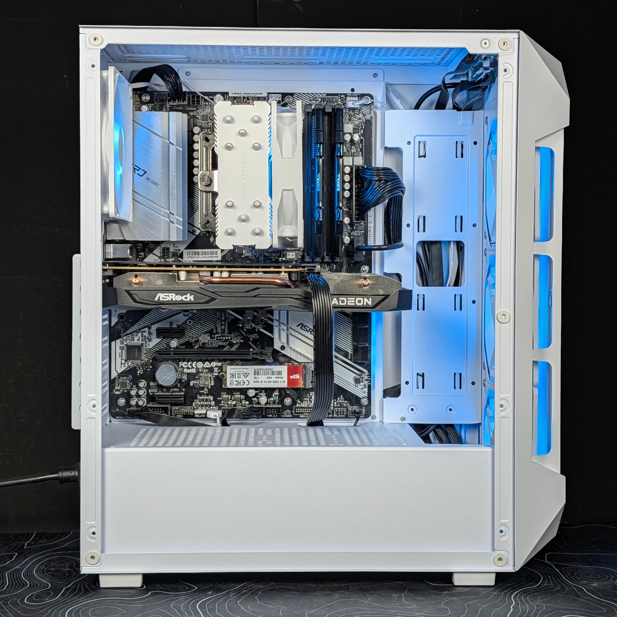 🌕Ryzen 7 3700X | RX 7600 8GB | 16GB DDR4 | 1TB SSD | Gaming PC