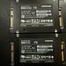 Multiple Samsung SSDs | Varies in sizes