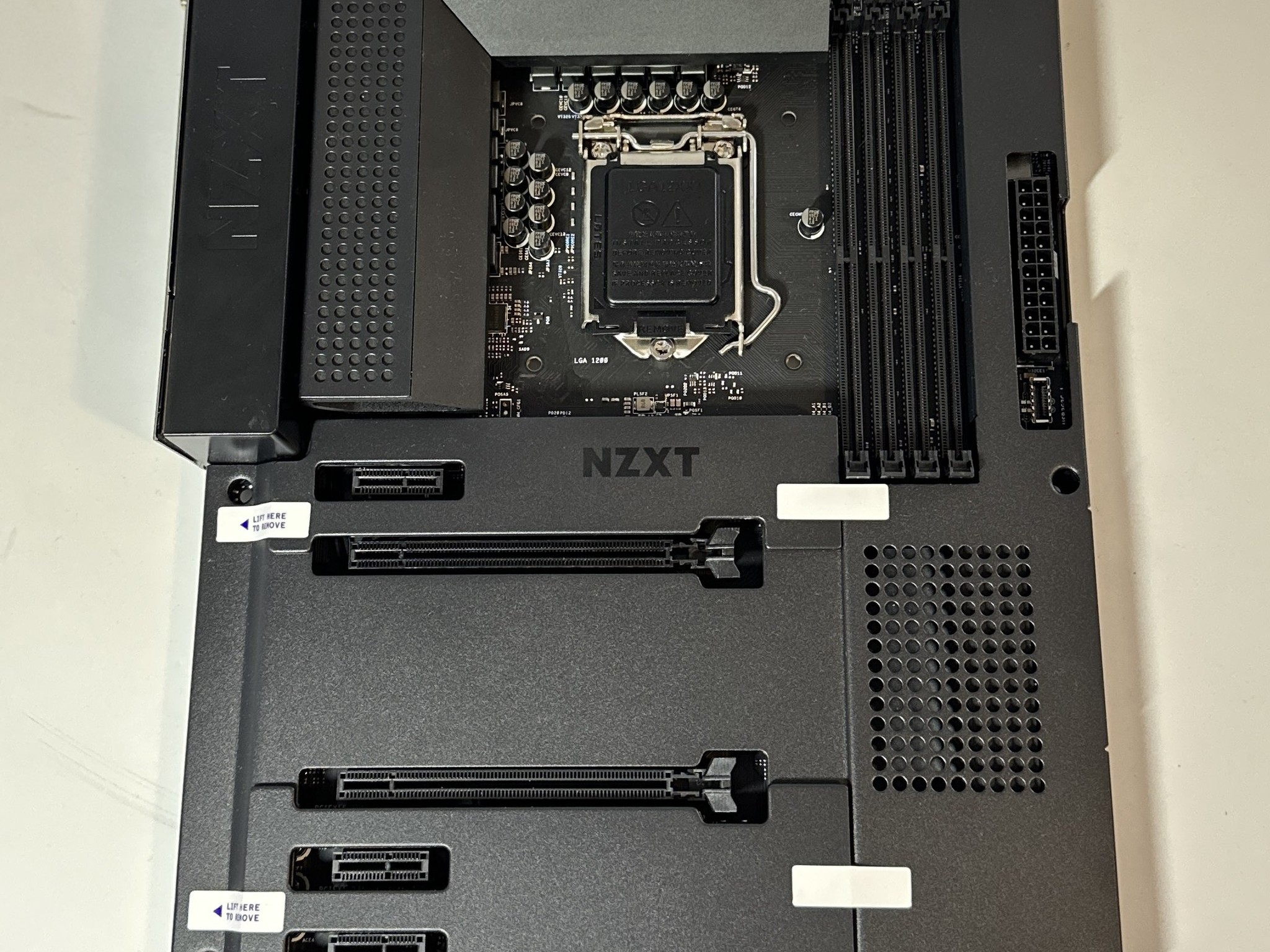 NZXT N7 Z490 Intel LGA1200 DDR4 ATX Desktop Motherboard W/ Original Box & Accesories