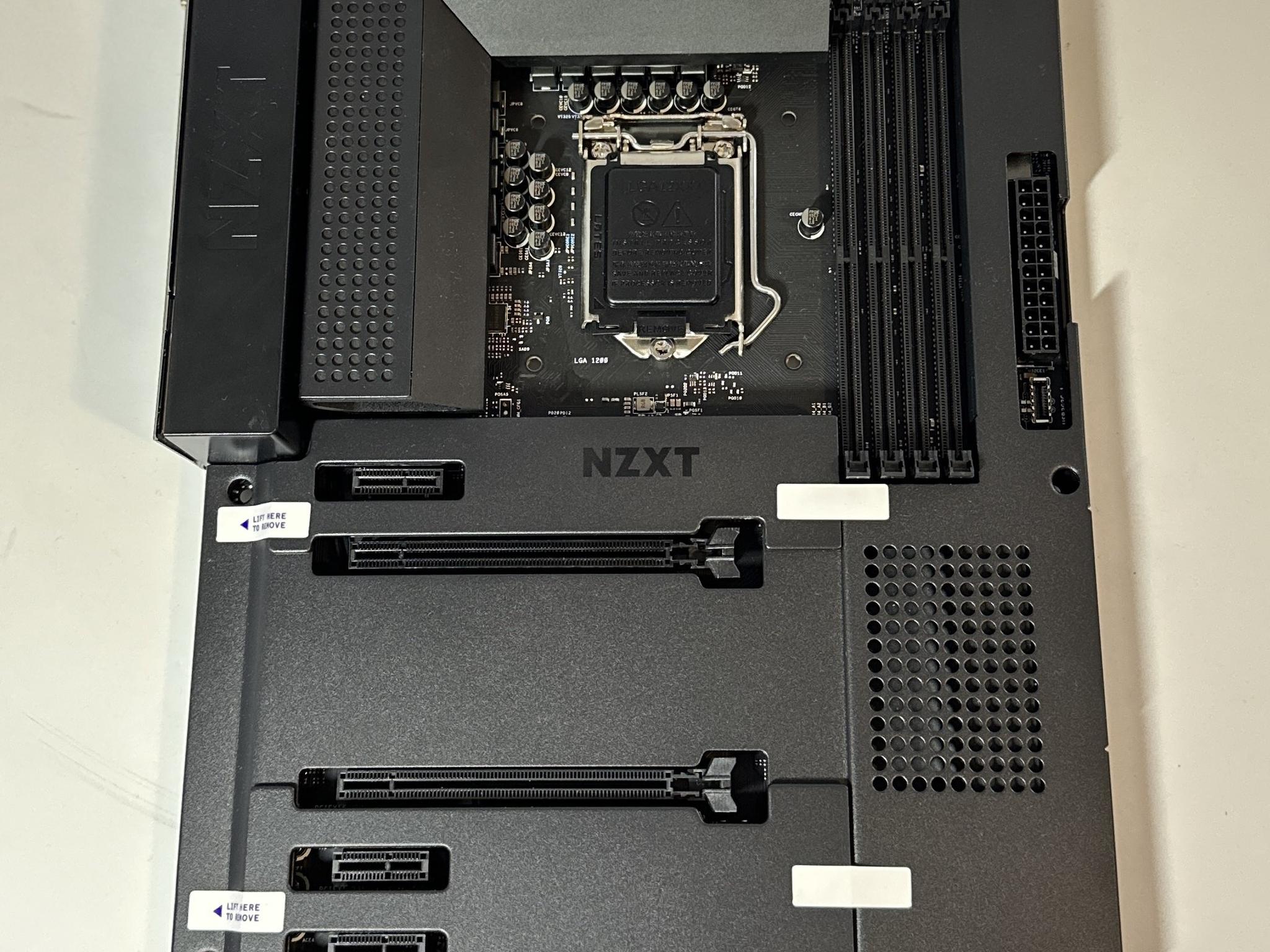 NZXT N7 Z490 Intel LGA1200 DDR4 ATX Desktop Motherboard W/ Original Box & Accesories