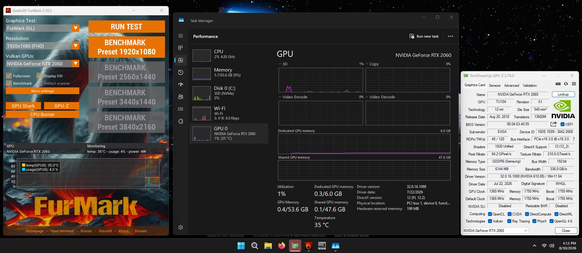 EVGA KO ULTRA GAMING GeForce RTX 2060
