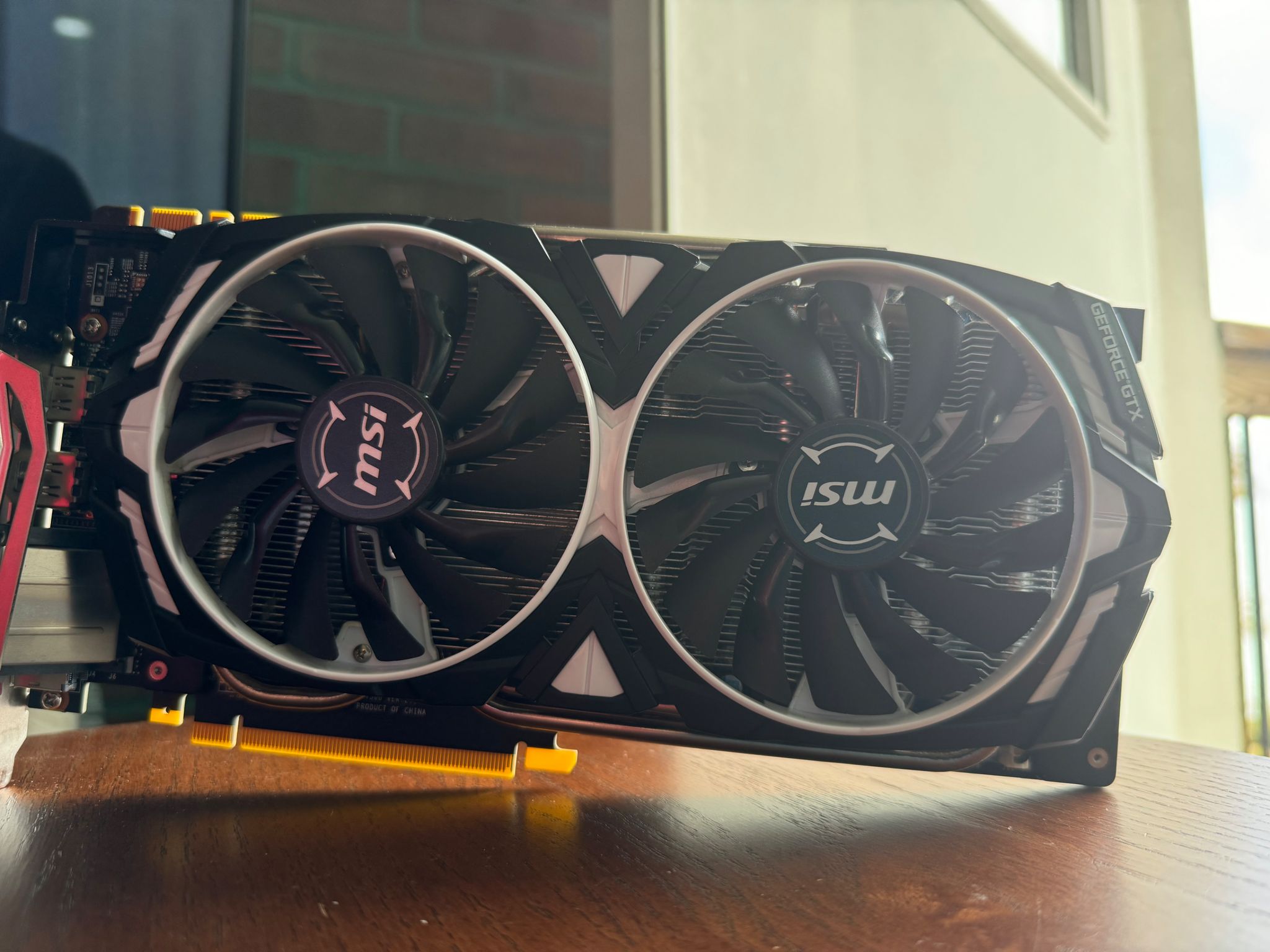 MSI GTX 1080Ti Armor 11 GB OC Graphics Card Zero Frozr 4-Display Output