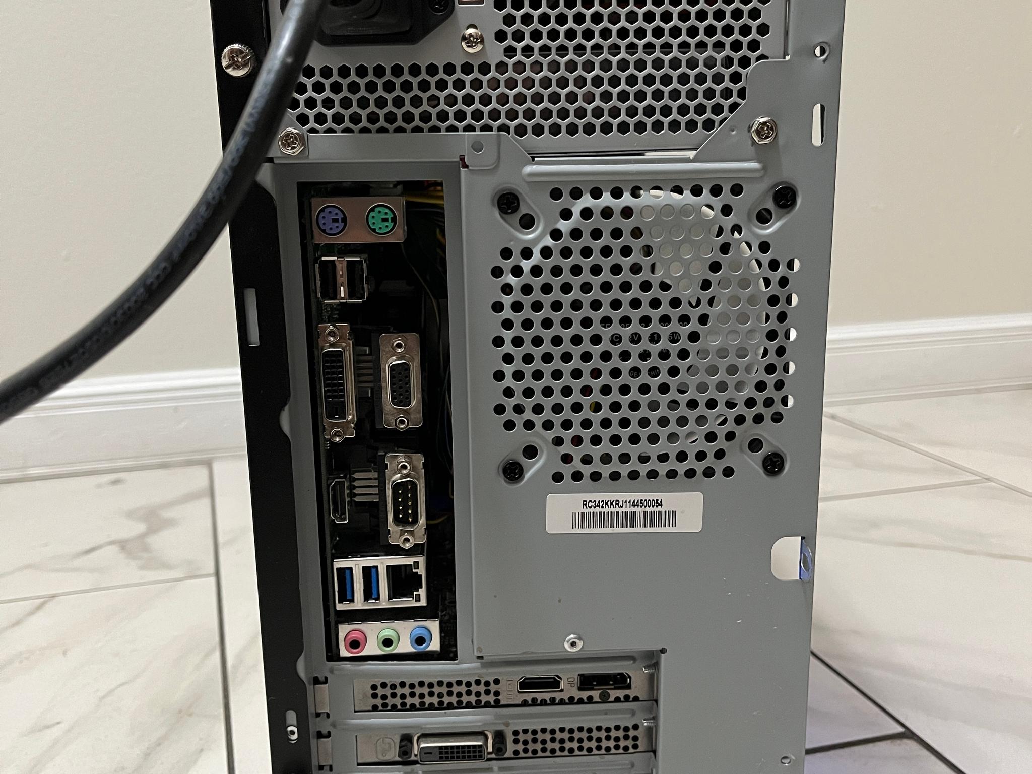 RTX 2060, Intel i3-10100, 16GB RAM, 1.2TB Storage, Gaming PC w/ Wi-Fi & BT (Scratch & Dent Case)