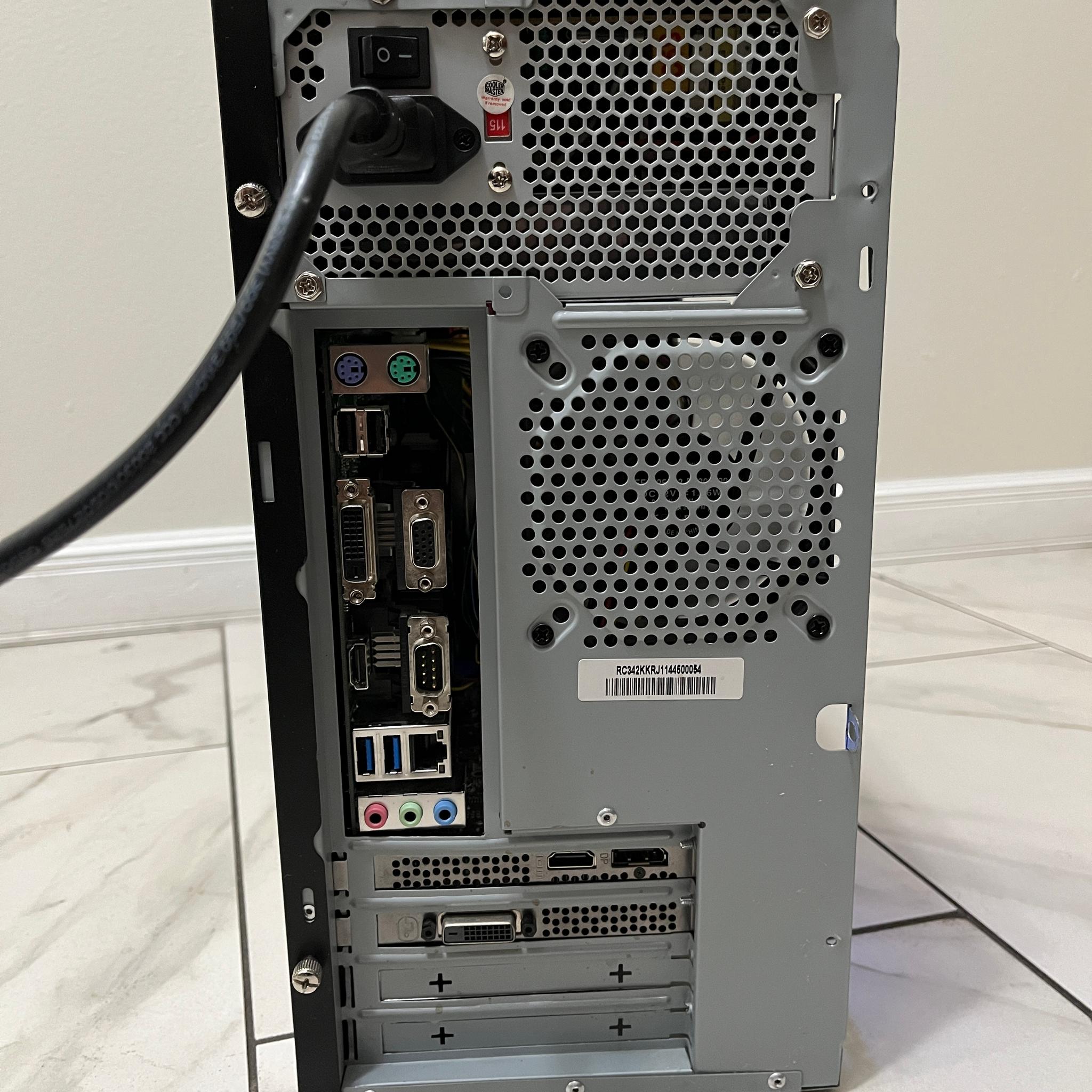RTX 2060, Intel i3-10100, 16GB RAM, 1.2TB Storage, Gaming PC w/ Wi-Fi & BT (Scratch & Dent Case)